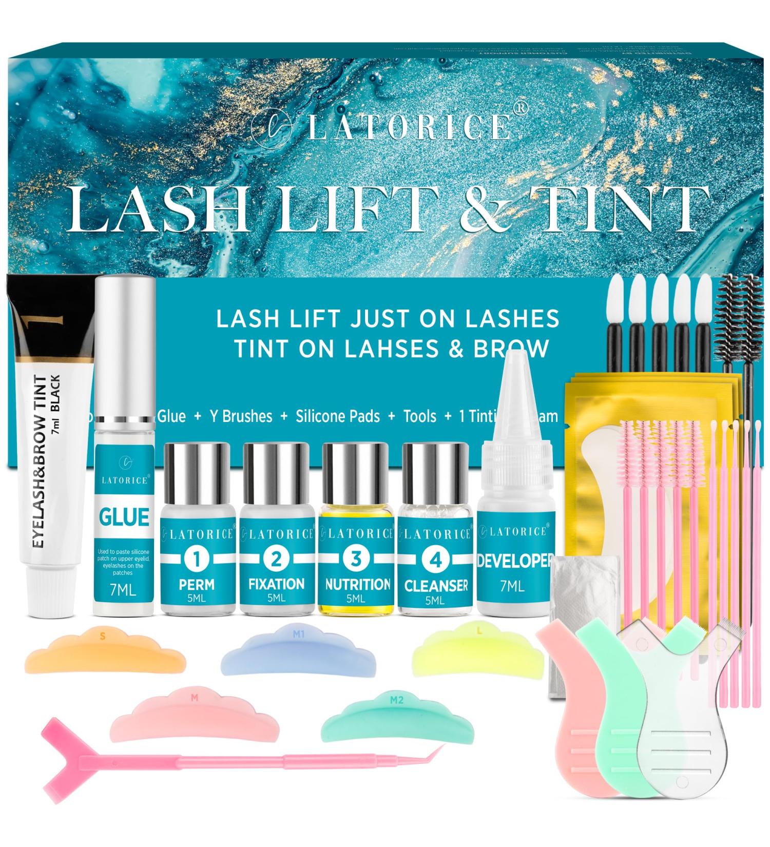 Professional Lash Lift & Brow Lamination Kit | Eyelash Perm & Curling Set for Perfect Brows - Buy Online on GoSupps.com
