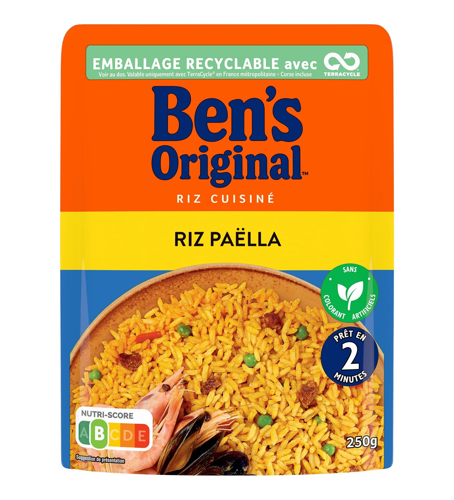  BEN'S ORIGINAL BEN'S ORIGINAL Paella Express Rice 2 min 250 g - Buy Online on GoSupps.com