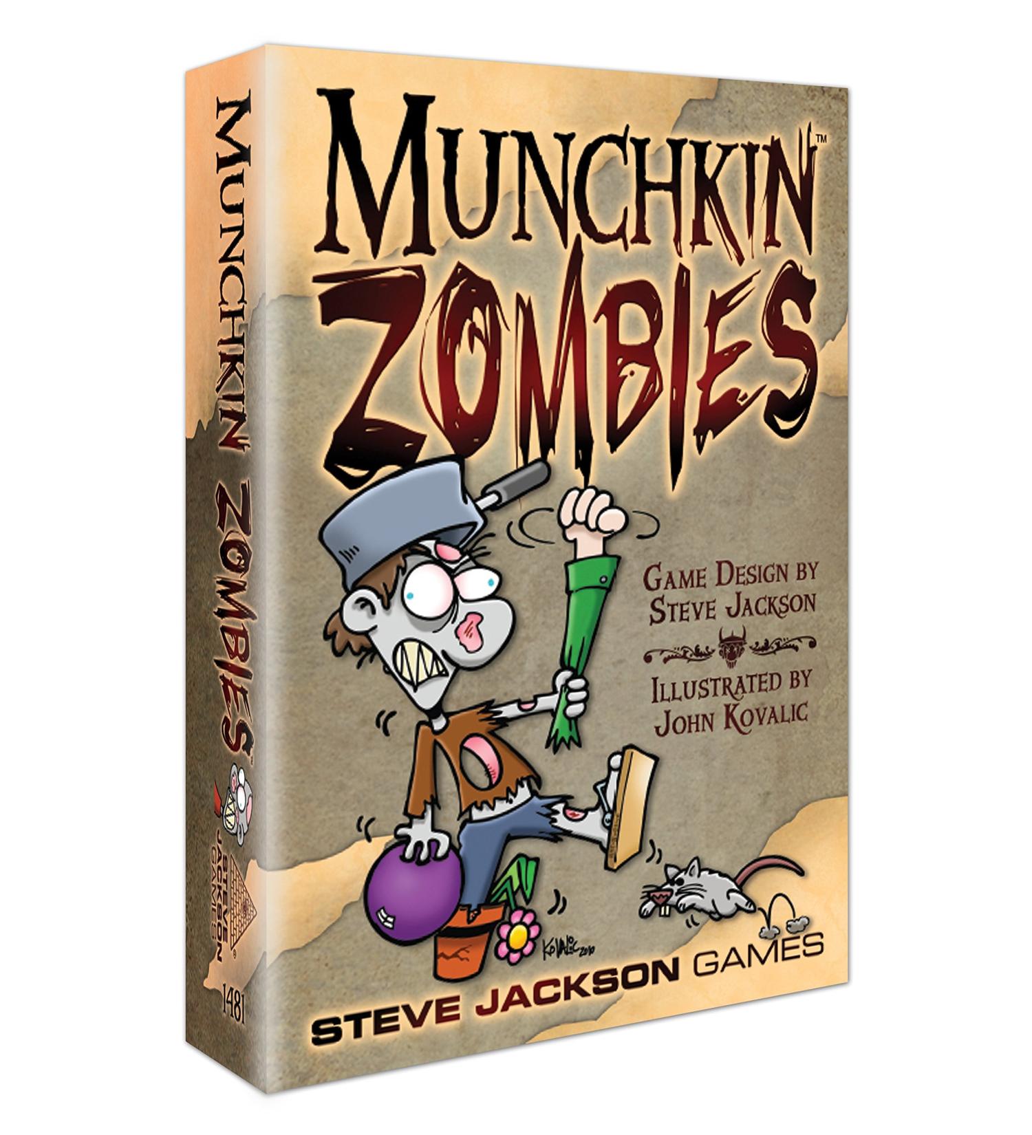 Munchkin Zombies: A Fun and Fast-Paced Card Game for Zombie Enthusiasts - Buy Online on GoSupps.com