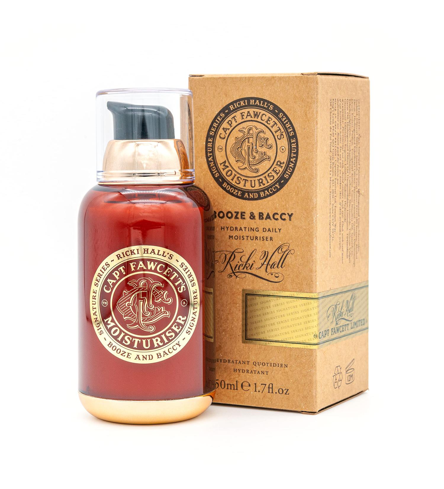 Captain Fawcett Ricki Hall's Booze & Baccy Moisturiser (50ml) - Buy Online on GoSupps.com