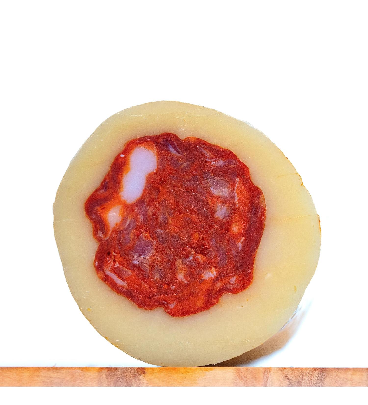  sapori mediterranei sapori mediterranei SOPprovola Authentic Flavour Fusion - 100% Italian Provolone and Calabrian Suppressed Artisan 500g - For Appetizers and Gourmet Delights - Buy Online on GoSupps.com