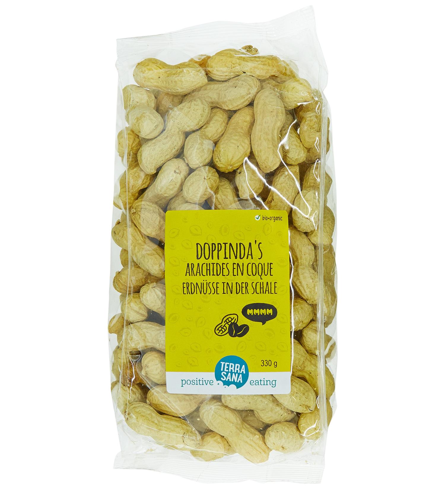 Terrasana 8713576007411 Whole Roasted Peanuts 330g - Buy Online on GoSupps.com