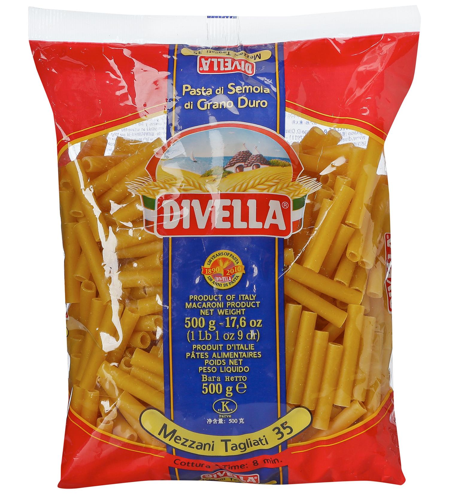  Divella Divella - Cut mitts durum wheat semolina paste - 500 g - Buy Online on GoSupps.com