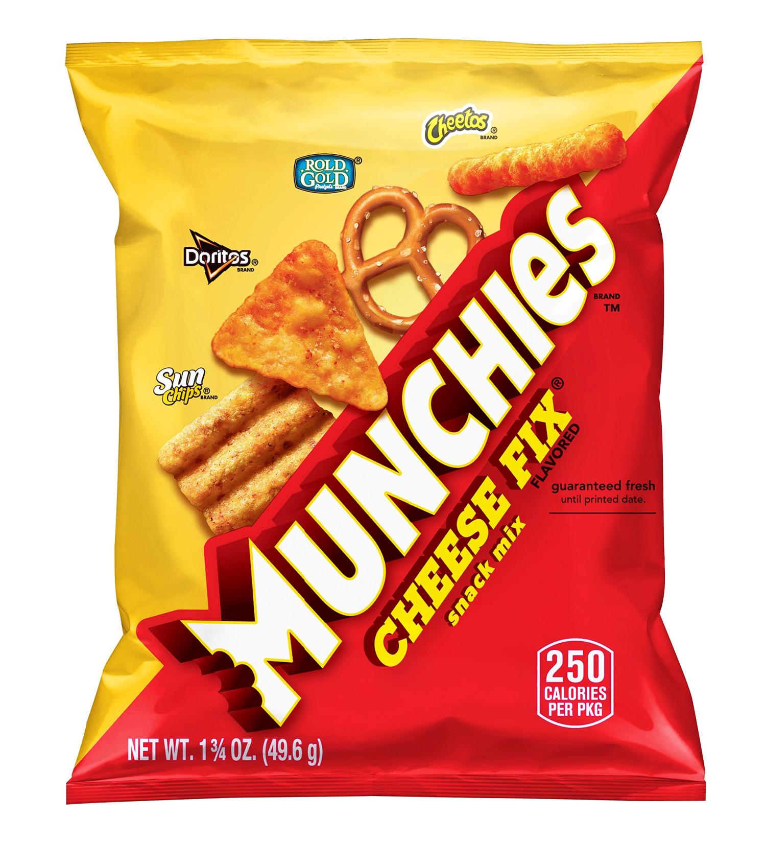Munchies Cheese Fix Snack Mix - 64-Pack, 0.875 oz | Savory Snack Delight - Buy Online on GoSupps.com