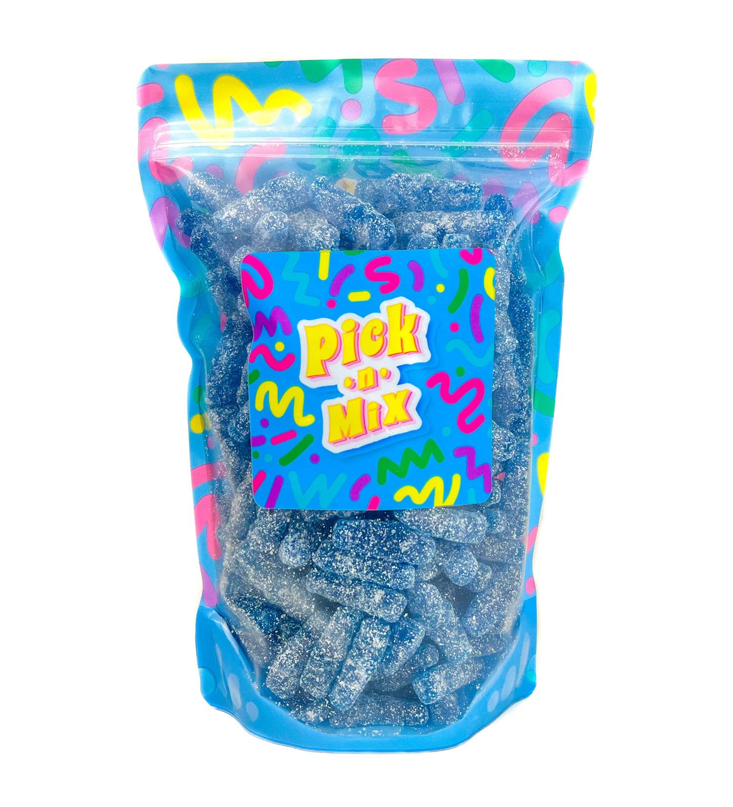 Fizzy Blue Babies 1kg Fizzy Vegan Jelly Blue Babies Classic Sweet Shop Pick n Mix - Buy Online on GoSupps.com