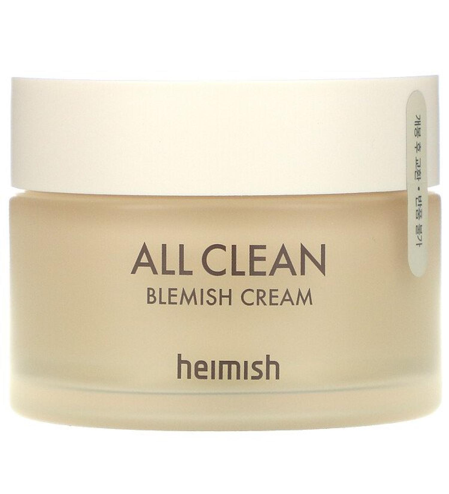 Heimish All Clean Blemish Cream 60ml - Best Acne Treatment & Skin Care - Buy Online on GoSupps.com