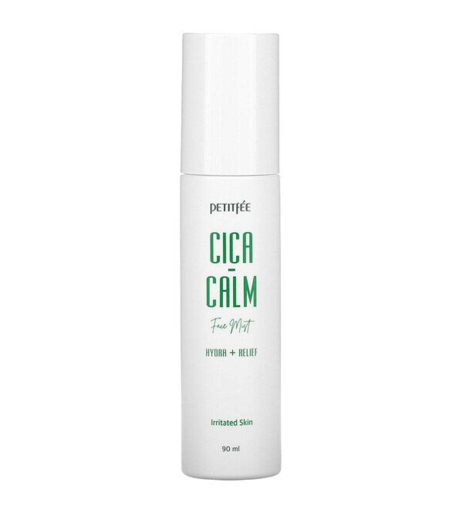 Petitfee Cica Calm Face Mist 90ml - Soothing Hydration for Sensitive Skin - Buy Online on GoSupps.com