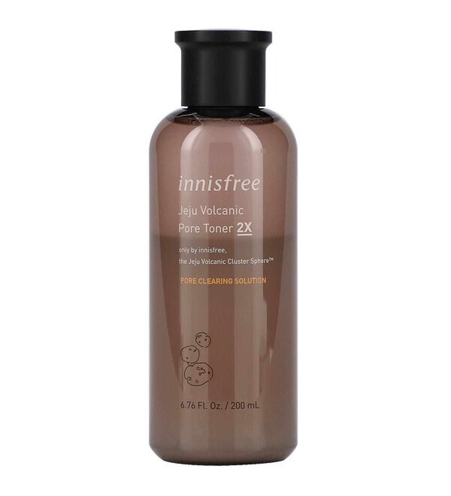 Innisfree Jeju Volcanic Pore Toner 2X - 200ml | Pore Minimizing & Purifying - Buy Online on GoSupps.com