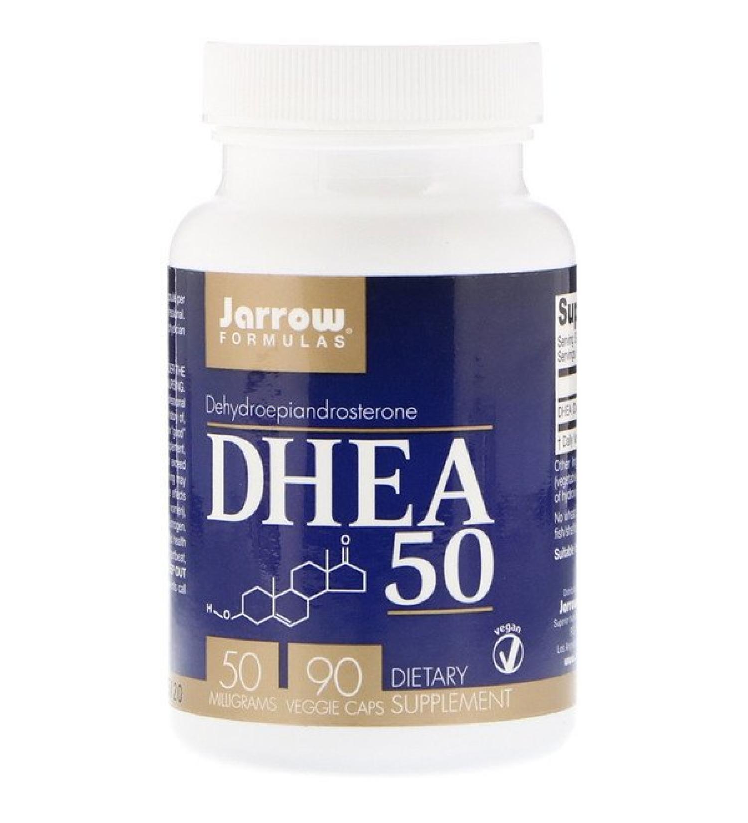 Jarrow Formulas DHEA 50 50 mg 90 Veggie Caps
