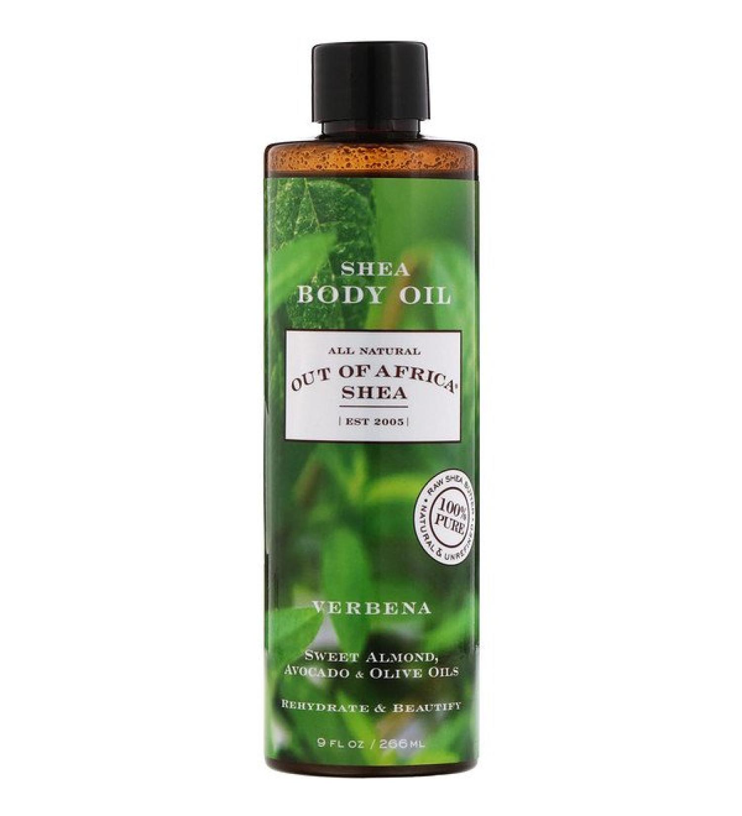 Out of Africa Shea Body Oil Verbena 9 fl oz (266 ml)