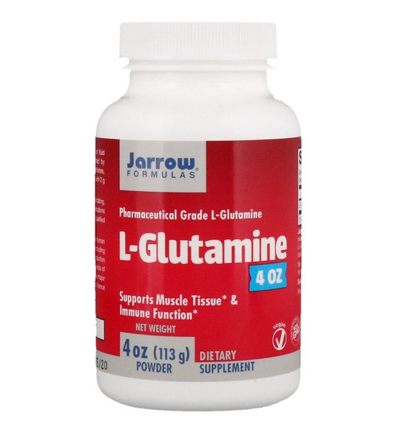 Jarrow Formulas L-Glutamine Powder 4 oz (113 g)