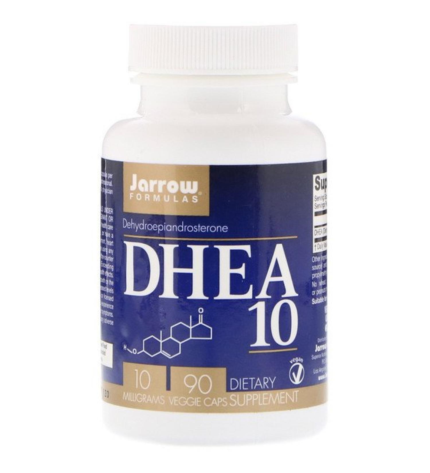 Jarrow Formulas DHEA 10 10 mg 90 Veggie Caps