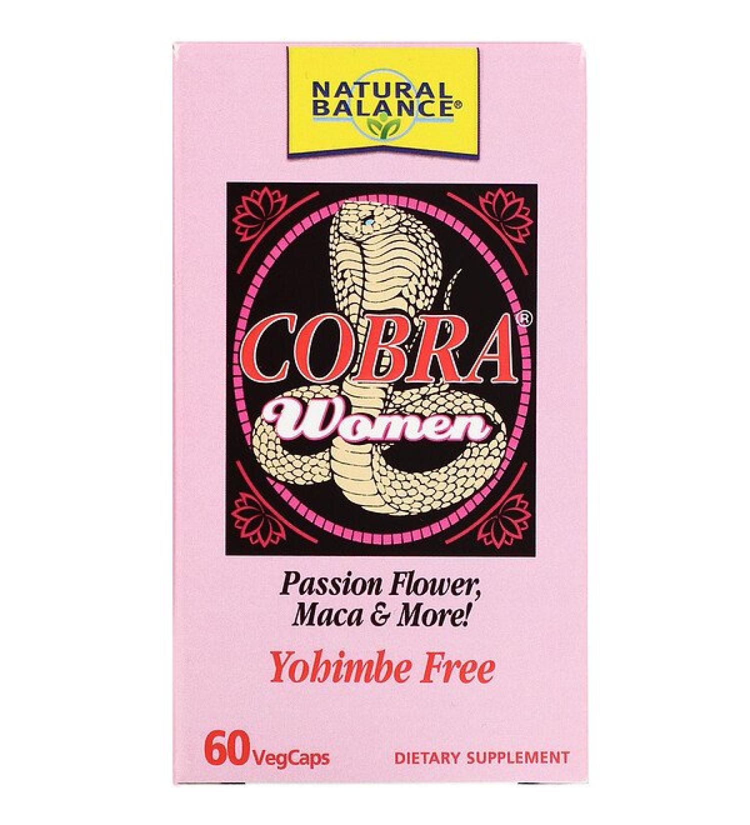 Natural Balance Cobra Women 60 VegCaps