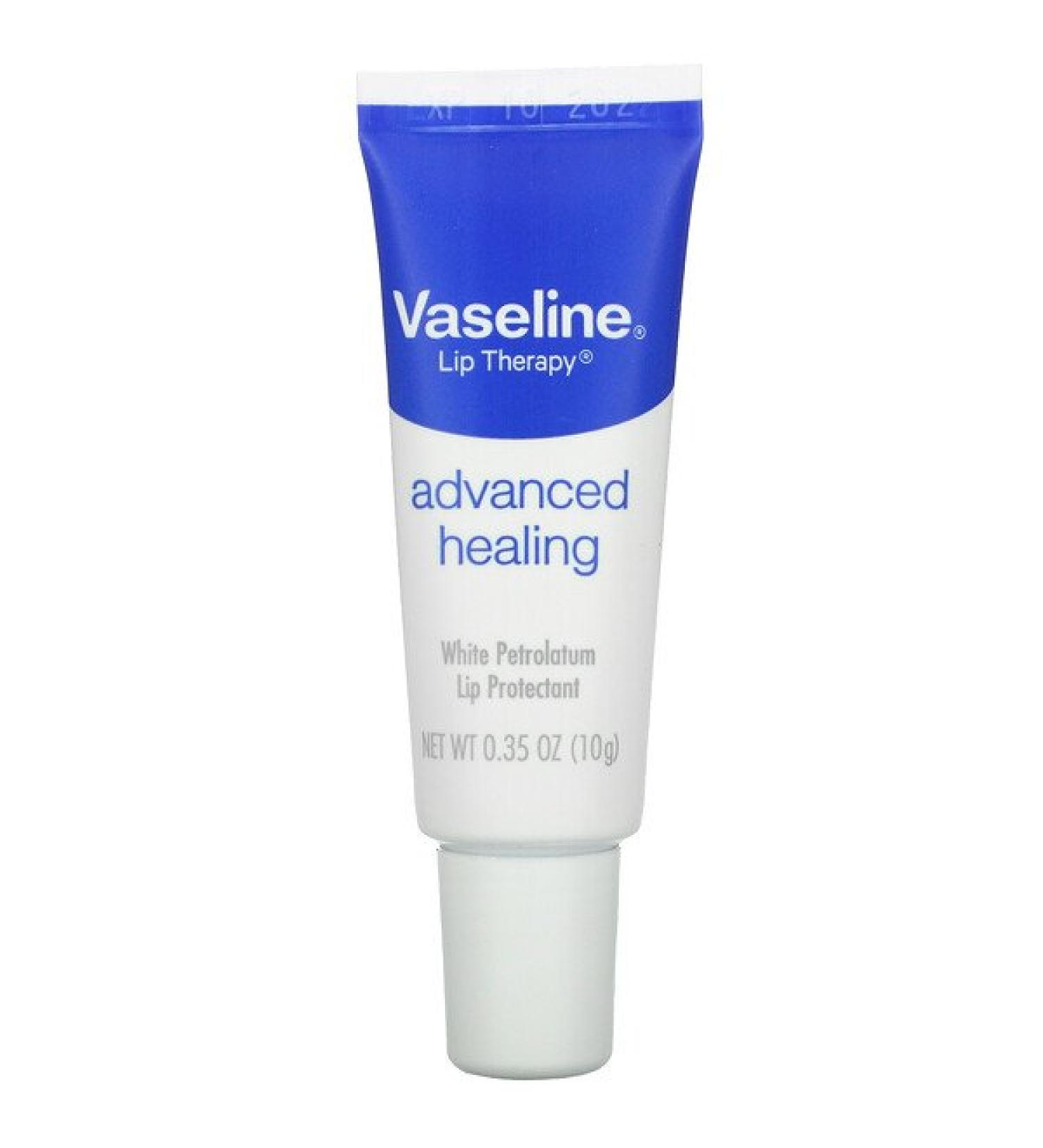 Vaseline Lip Therapy Advanced Healing  Lip Protectant 0.35 oz (10 g)