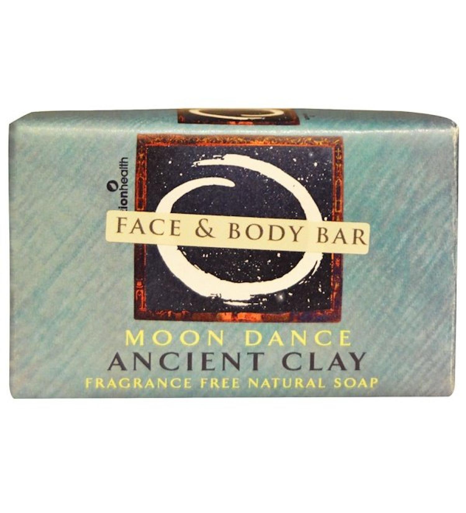 Zion Health Ancient Clay Natural Soap Moon Dance Fragrance Free 6 oz (170 g)