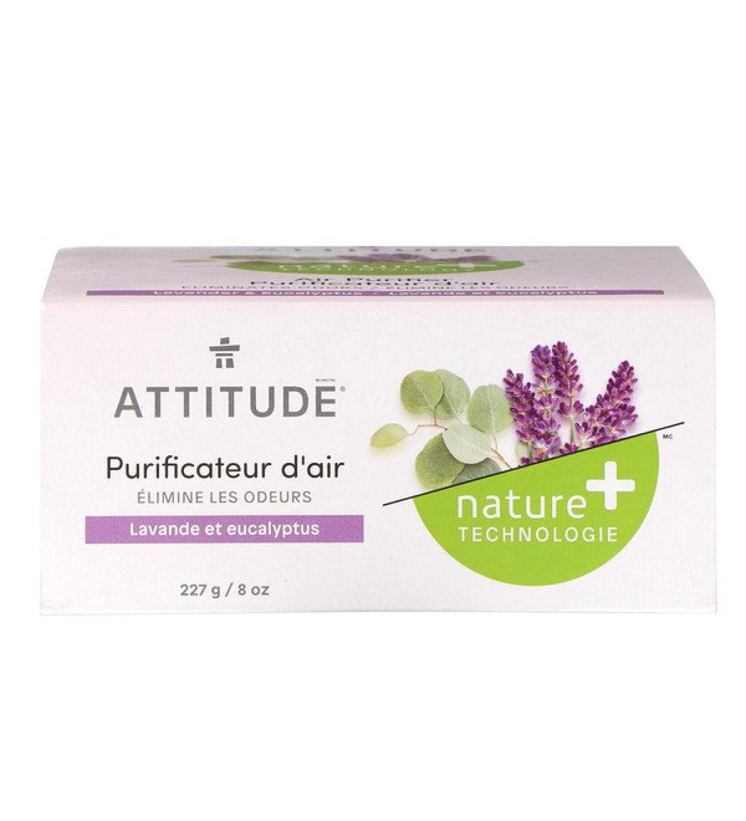 ATTITUDE Natural Air Purifier Lavender & Eucalyptus 8 oz (227 g)