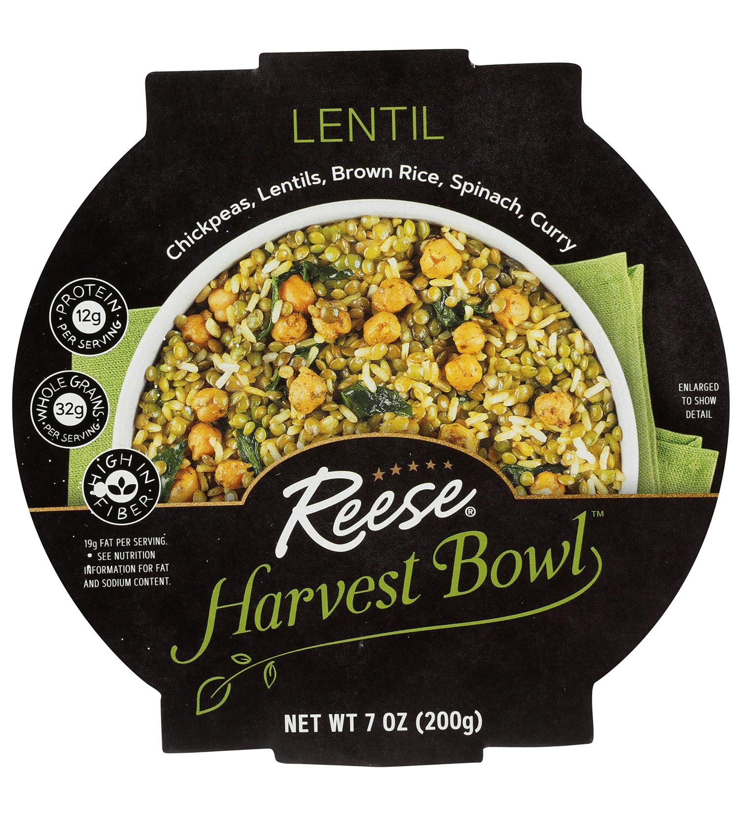 Reese Lentil Harvest Bowl - Pack of 8 | Nutritious and Delicious Ready-to-Eat Meal - Buy Online on GoSupps.com