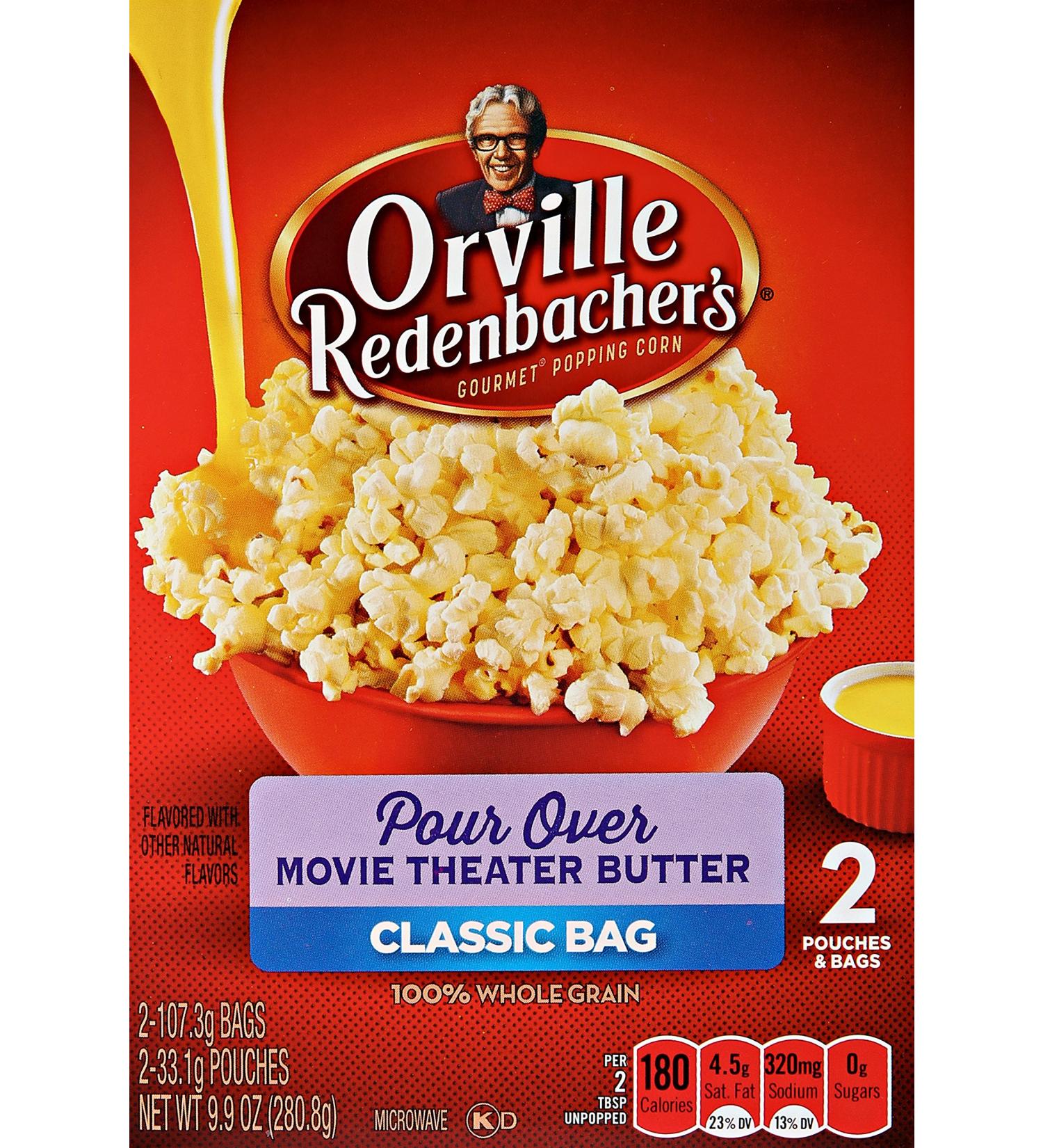 Orville Redenbacher's Pour Over Movie Theater Butter Microwave Popcorn 9.9 oz - Buy Now - Buy Online on GoSupps.com