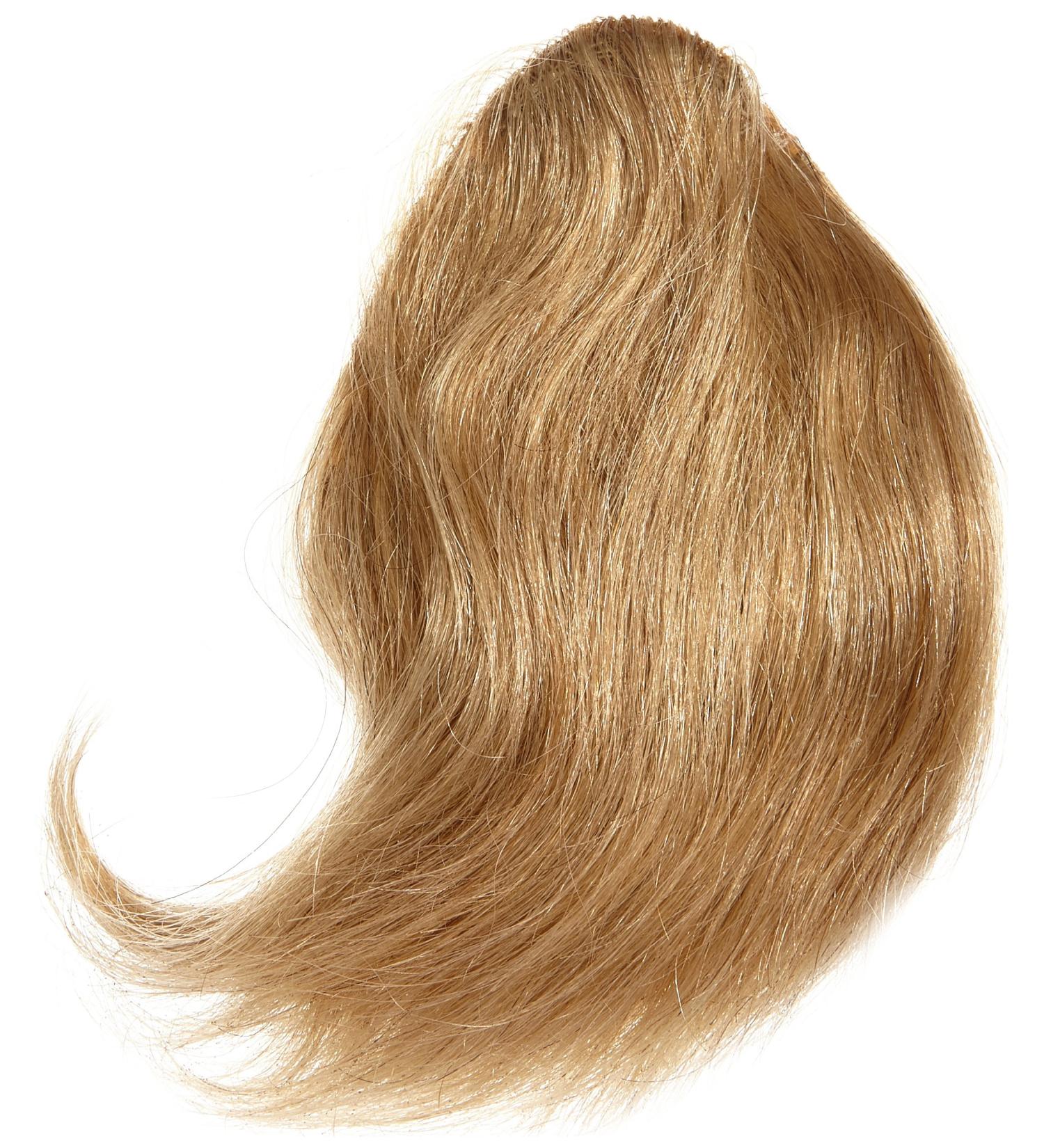Love Hair Extensions 100% real hair full pony color 18 - ash blonde 1 pack (1 x 1 piece)