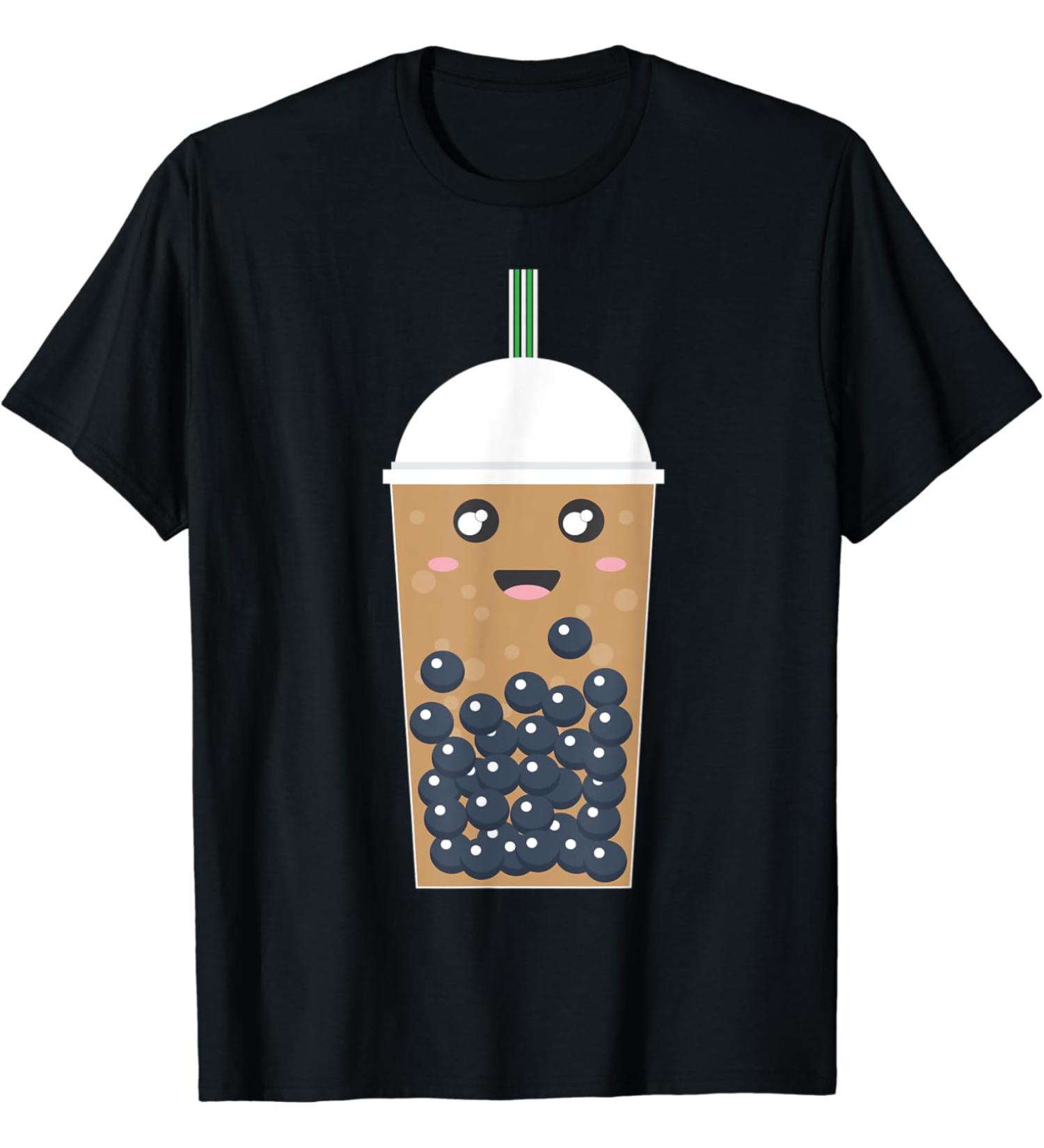 A Happy Bubble Tea Bubble Tea Lovers T-Shirt