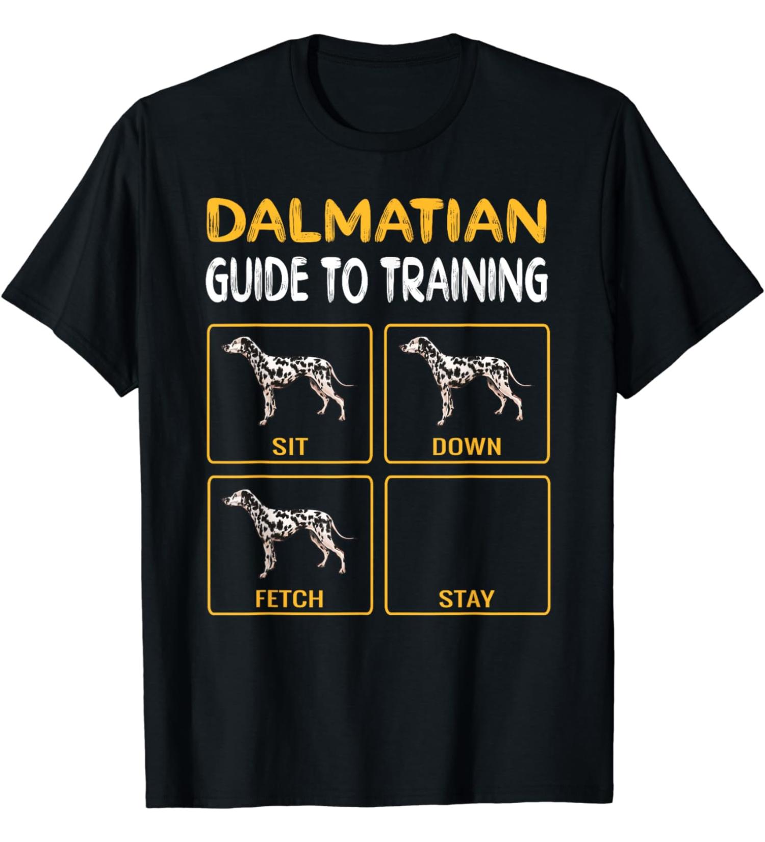 Dalmatian Guide To Training Dog Obedience T-Shirt
