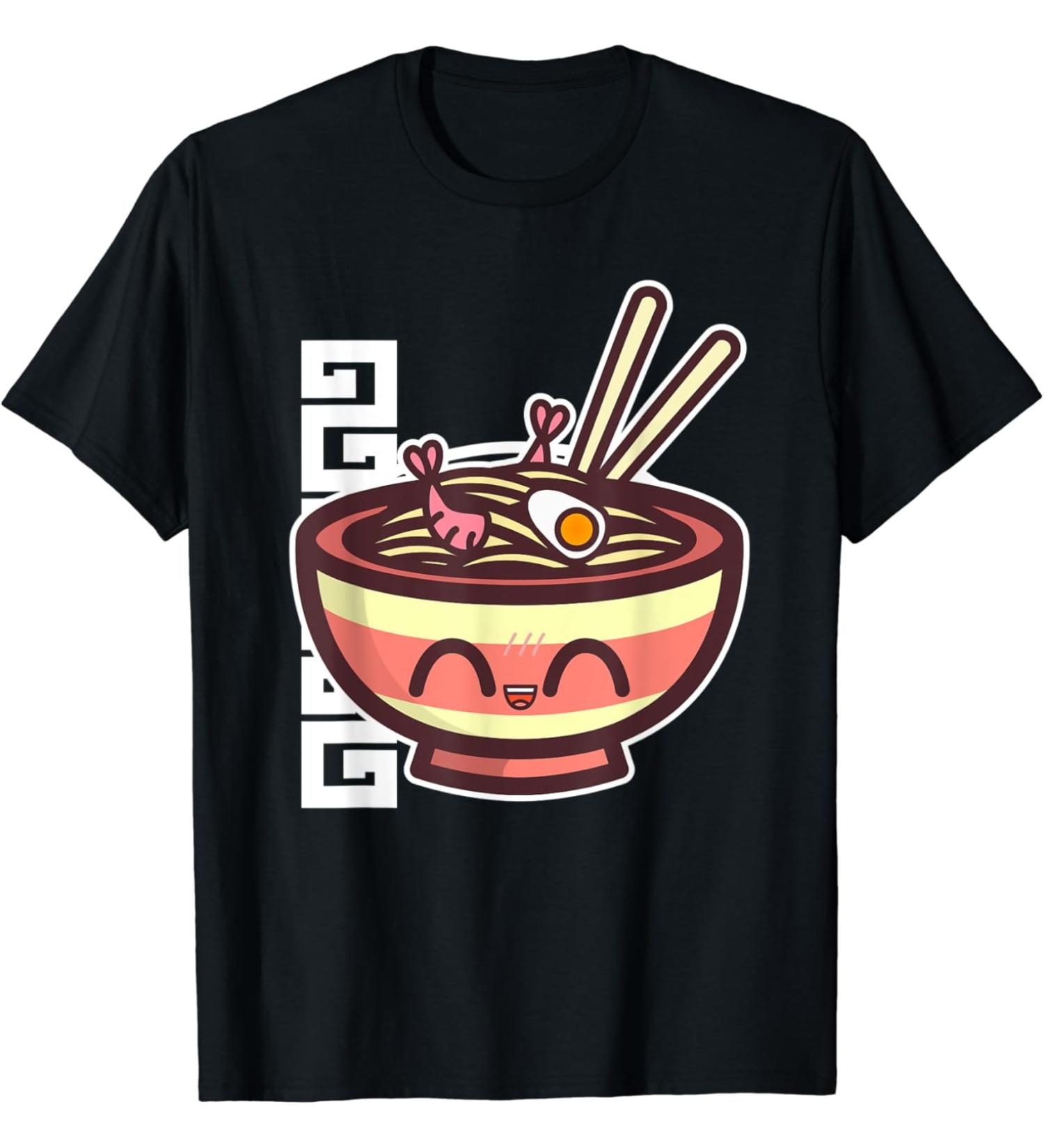 Love Ramen Noodles Kawaii Style Gift T-Shirt