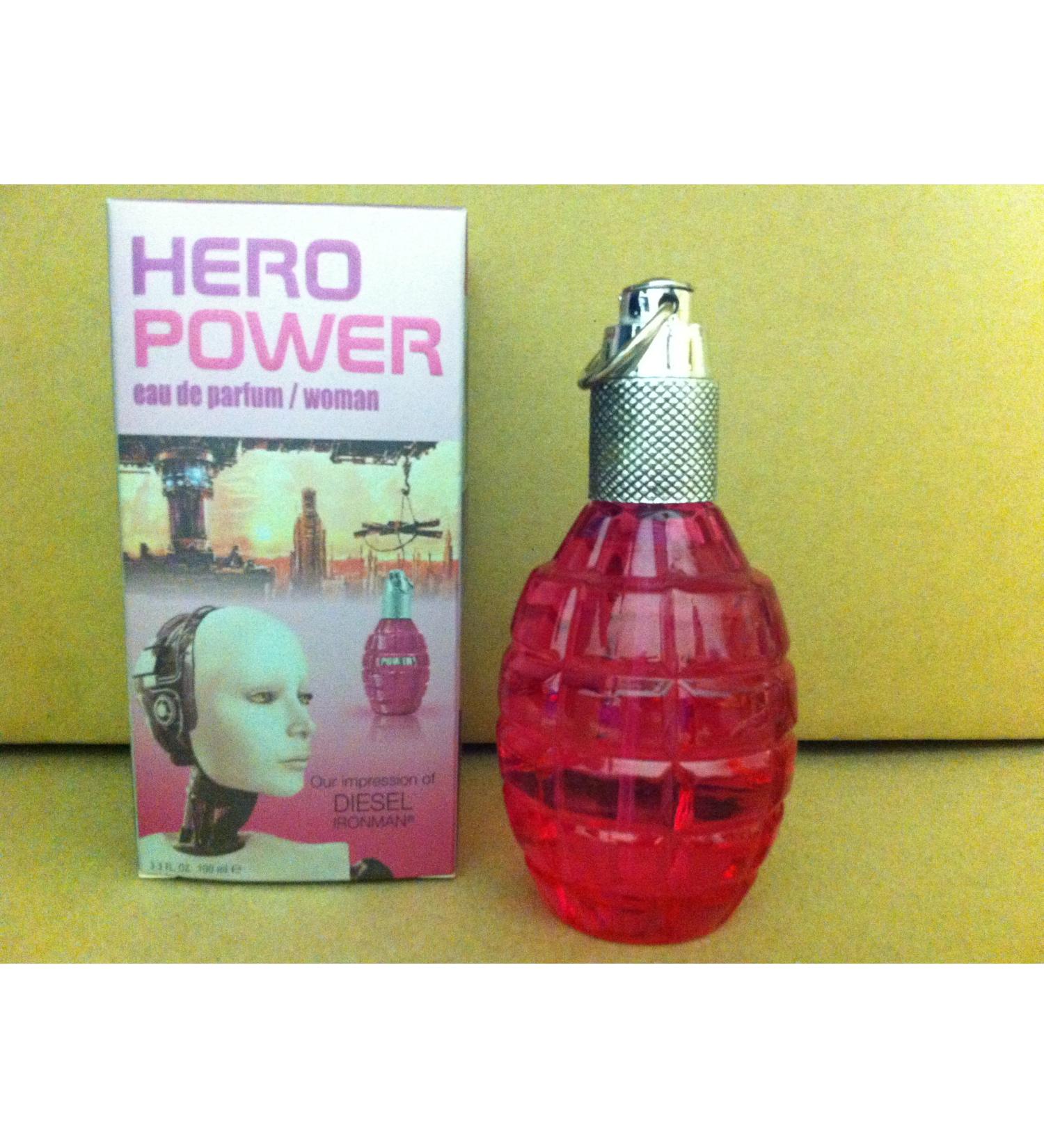 Hero Power Eau De Toilette/woman Our Impression of Diesel Ironman 3.3 Fl. Oz.