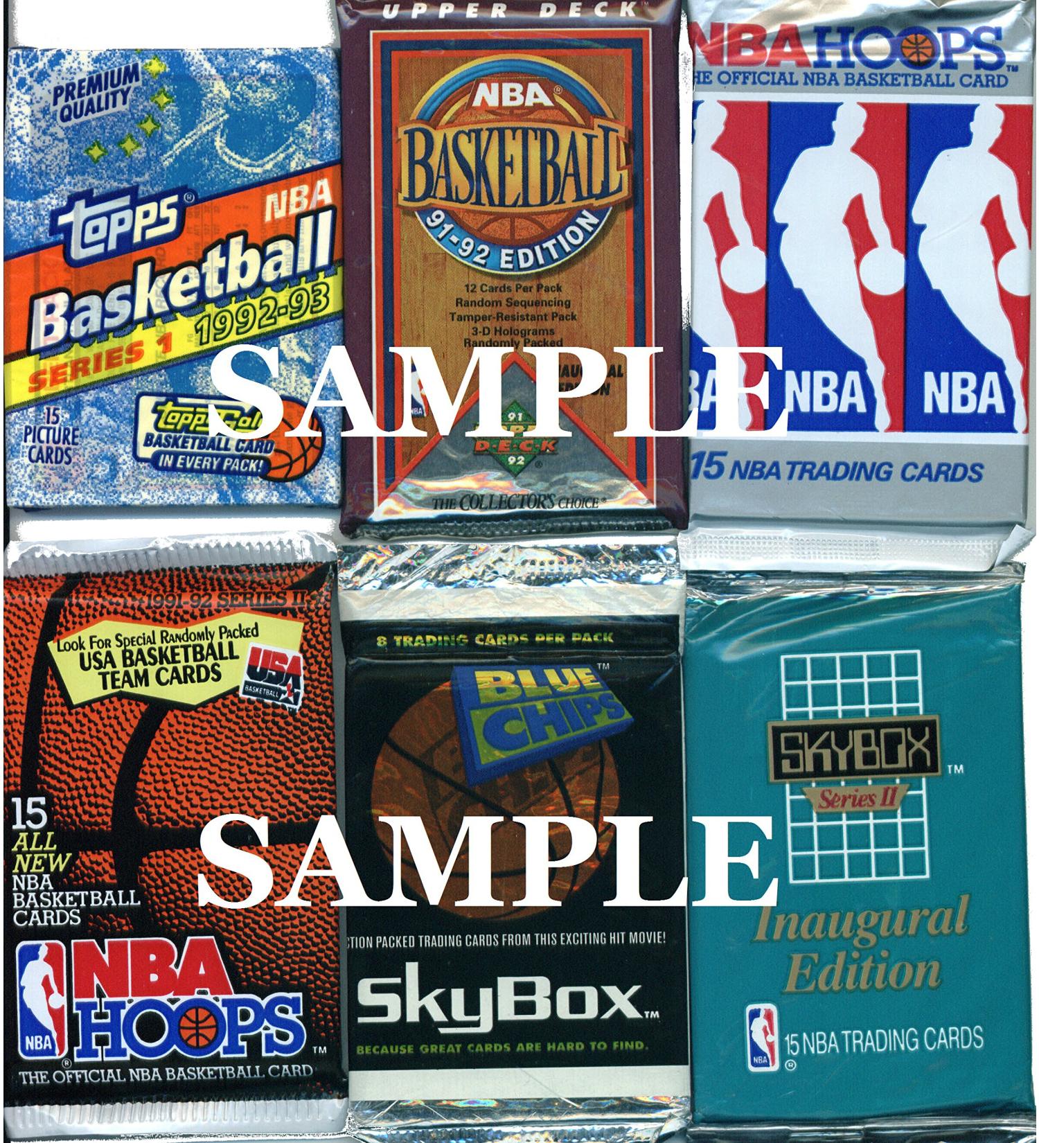 Vintage NBA Basketball Cards - 200 Cards in Sealed Wax Packs for New Collectors - Buy Online on GoSupps.com