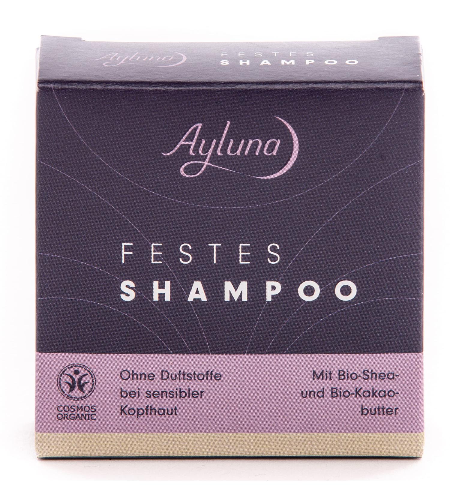 Ayluna Shampooing solide sensible lave et soigne facilement et au pH neutre comme un shampooing traditionnel vos cheveux sont nettoy s en douceur de la salet et le shampooing devient un rituel - Buy Online on GoSupps.com