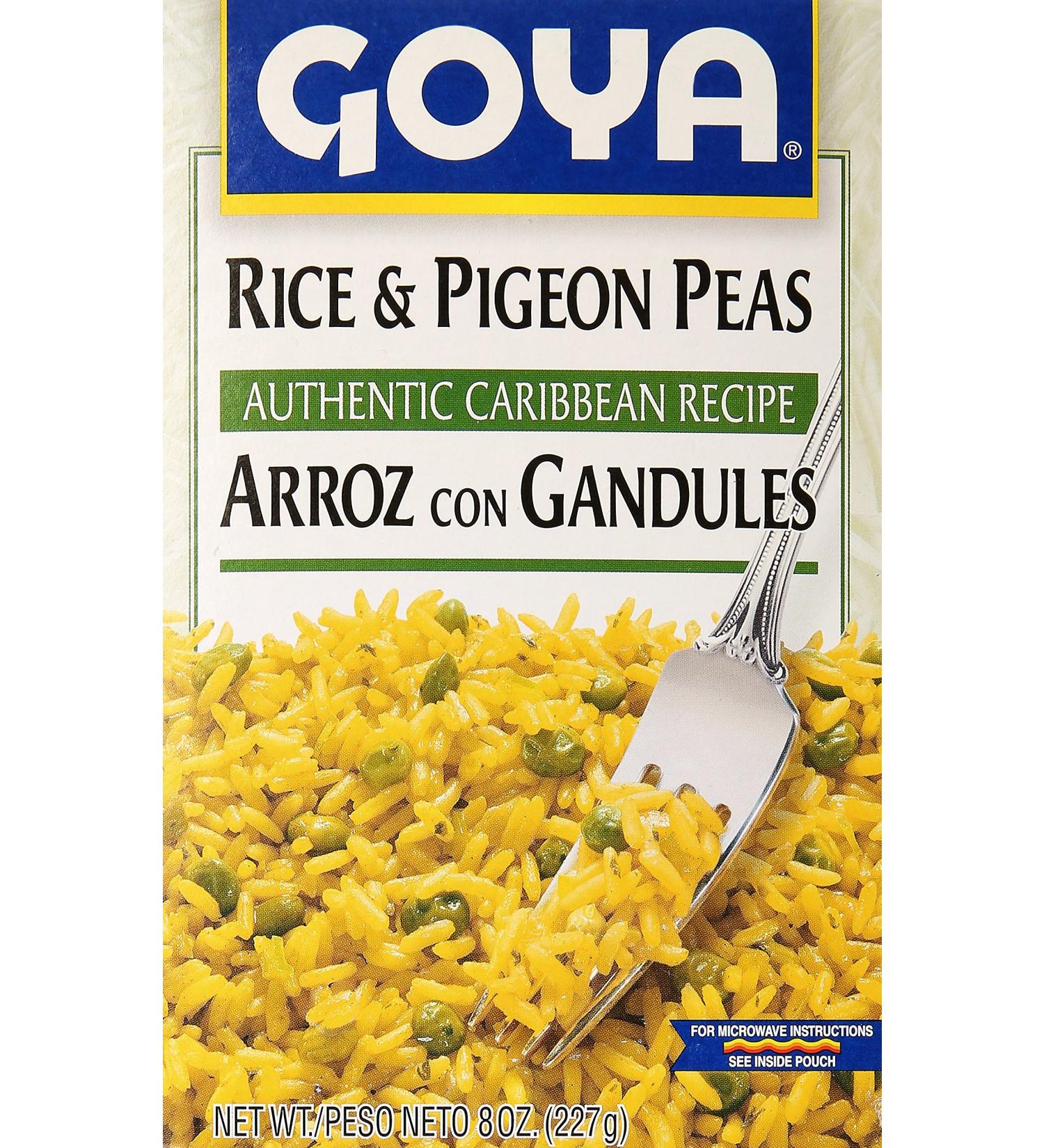 Goya Arroz con Gandules Rice & Pigeon Peas - Authentic Puerto Rican Flavors | Buy Online - Buy Online on GoSupps.com