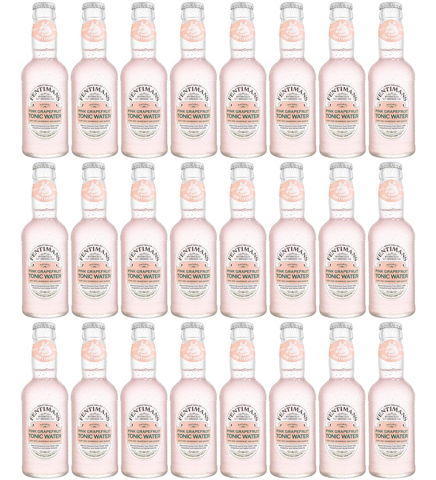 Fentimans Pink Grapefruit Tonic Water 24 x 200ml - Buy Online on GoSupps.com