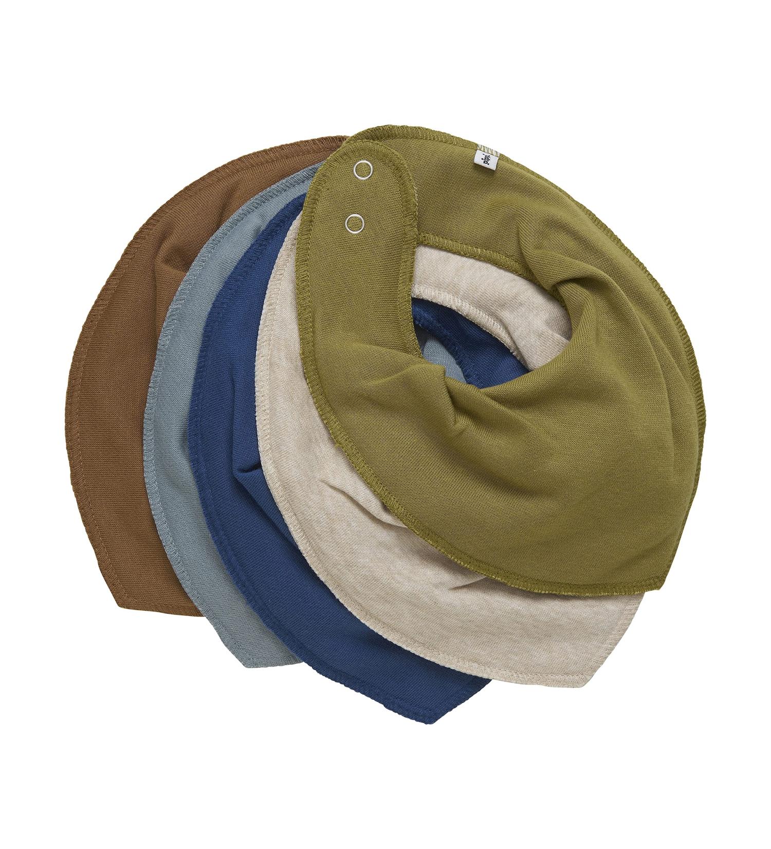 Pippi Unisex Baby Triangle Bib One Size Dark Denim