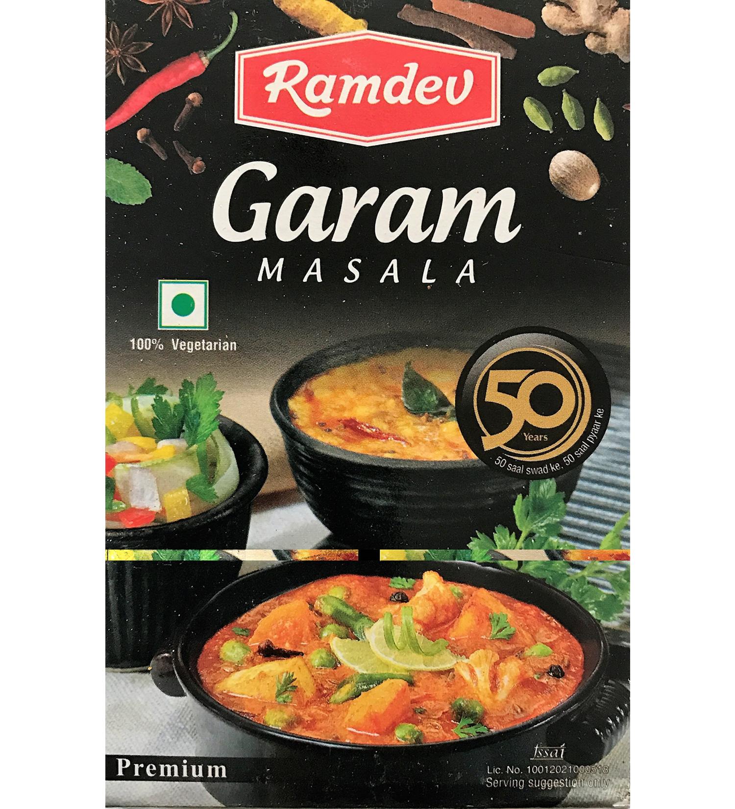RAMDEV Ramdev Garam Masala 2 x 50g