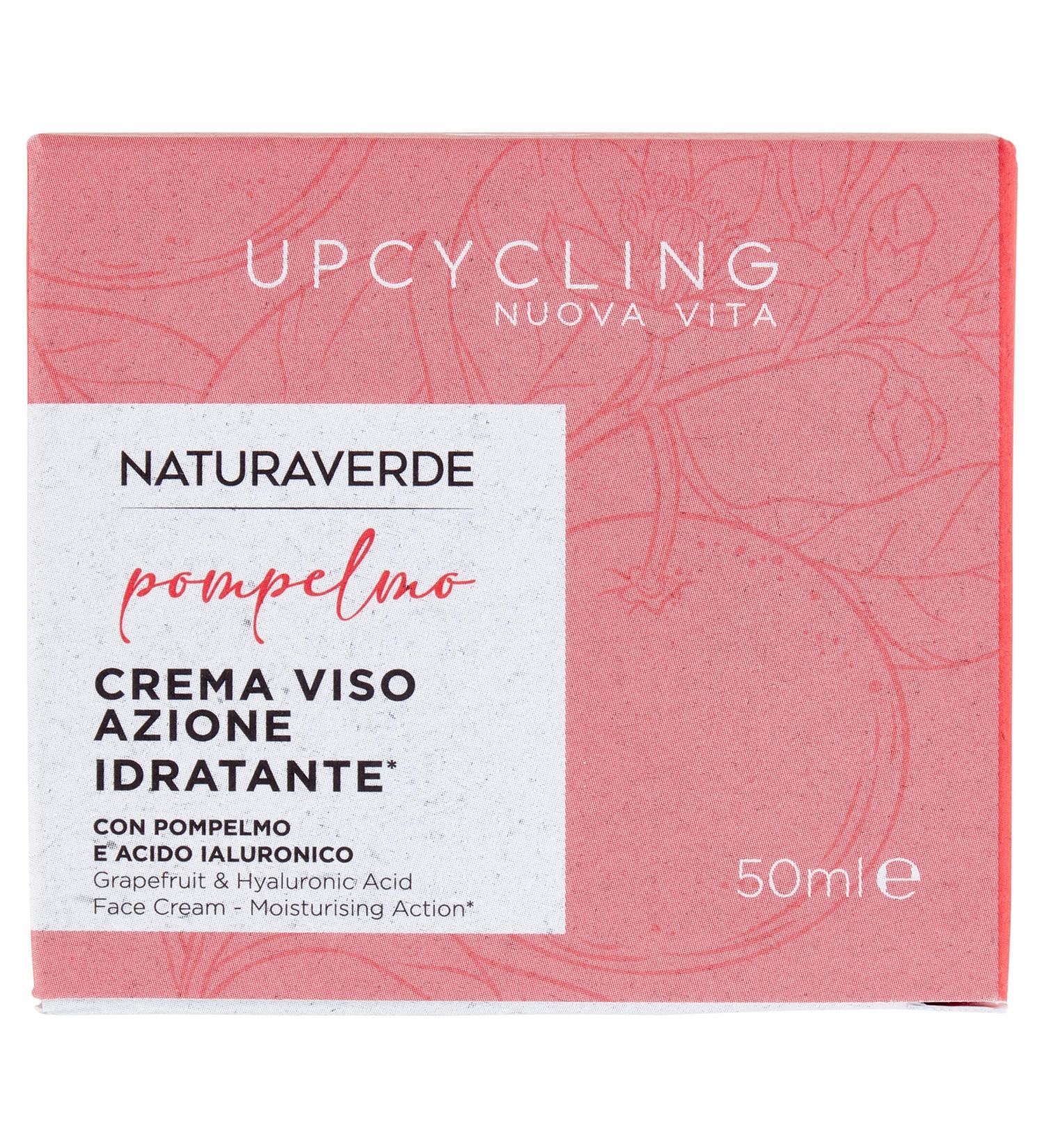 Naturaverde Naturaverde | Upcycled Grapefruit Face Cream With Grapefruit Extract Vitamin C and Hyaluronic Acid Moisturizing and Refreshing 50ml