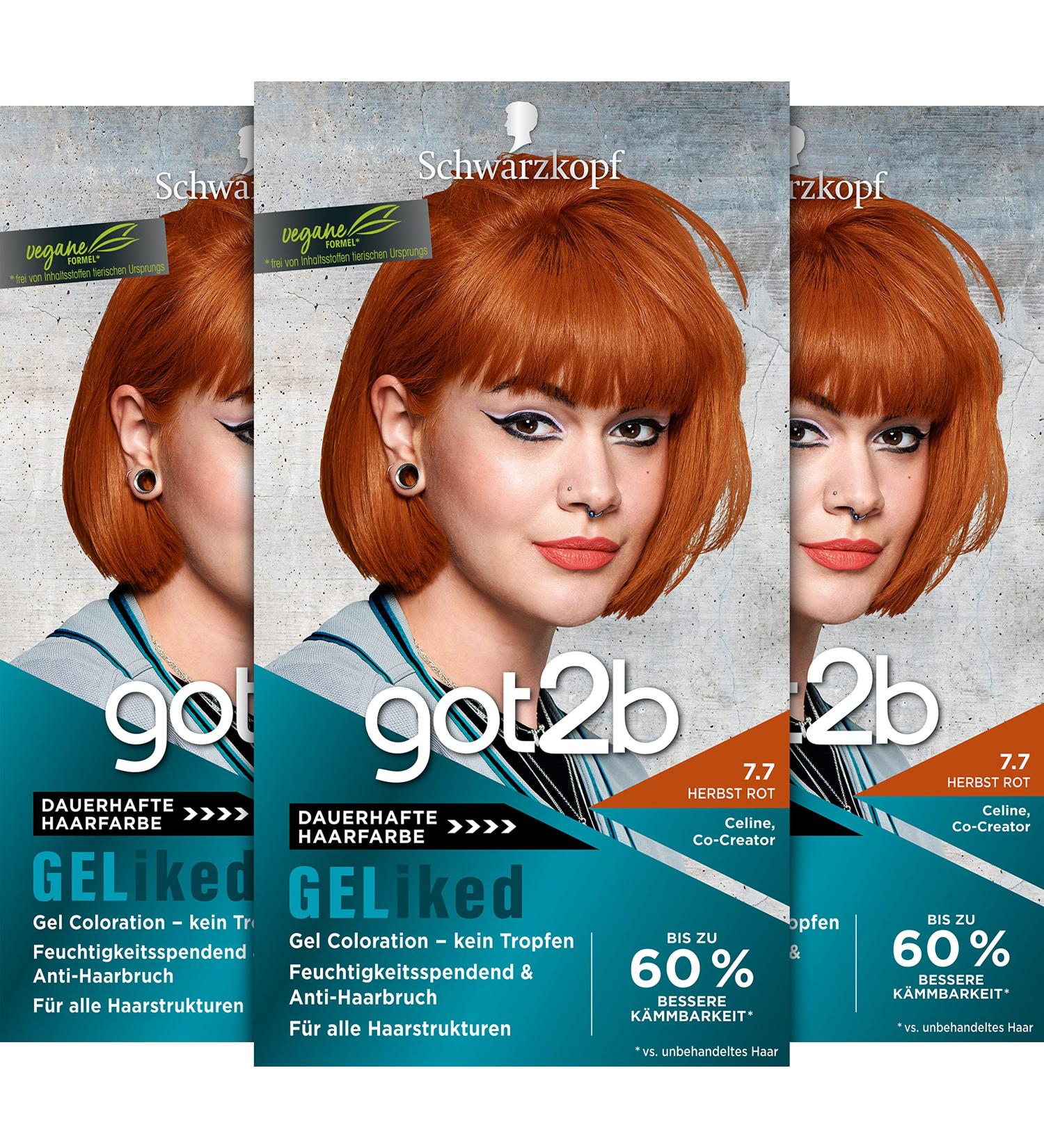 Got2B Ge Liked 7.7 Autumn Red - 1g (Pack of 3) | International Shipping Available - Buy Online on GoSupps.com