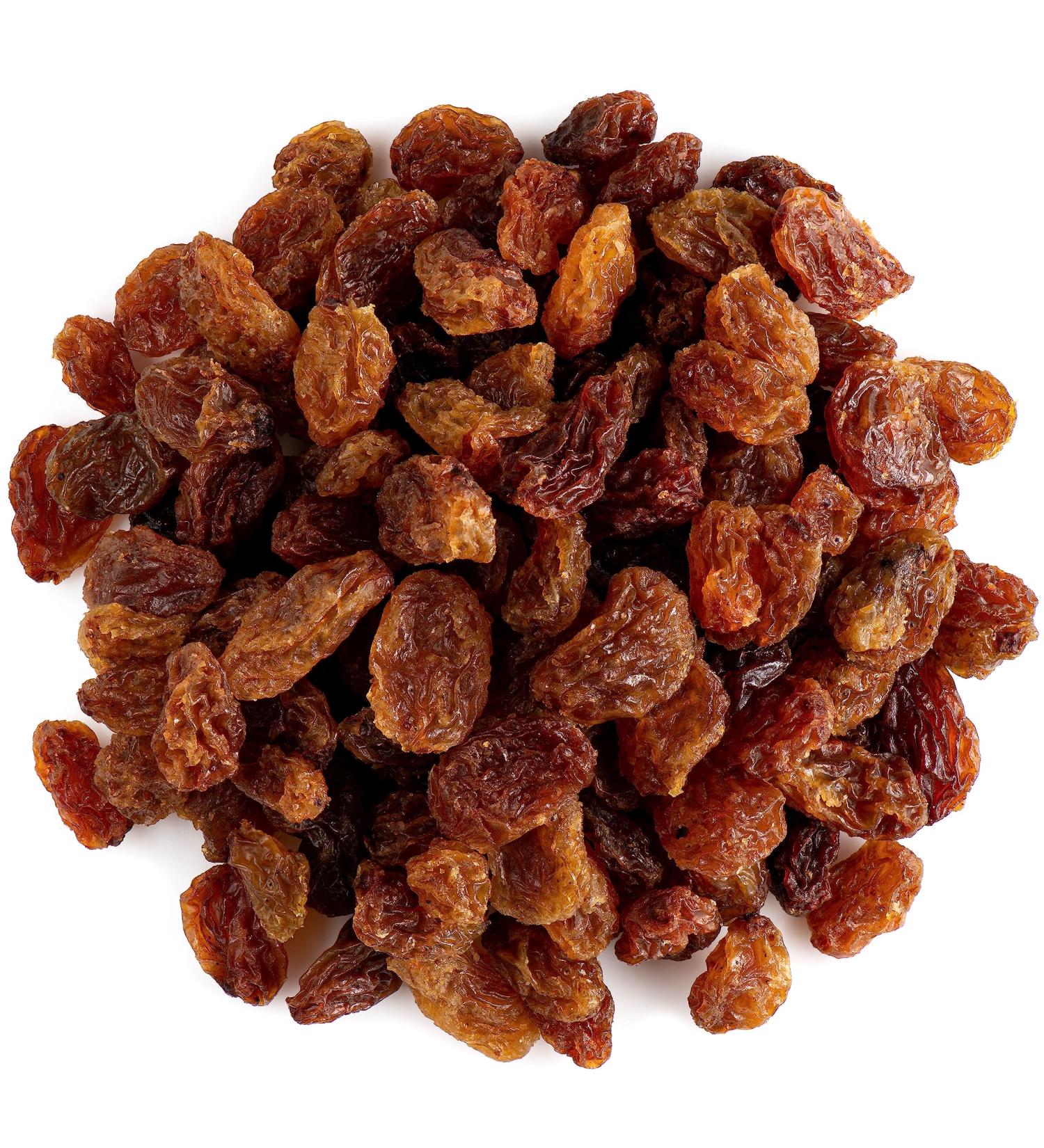 Sultana Raisins Organic Dried From Mediterranean - Whole Sweet - Buy Online on GoSupps.com