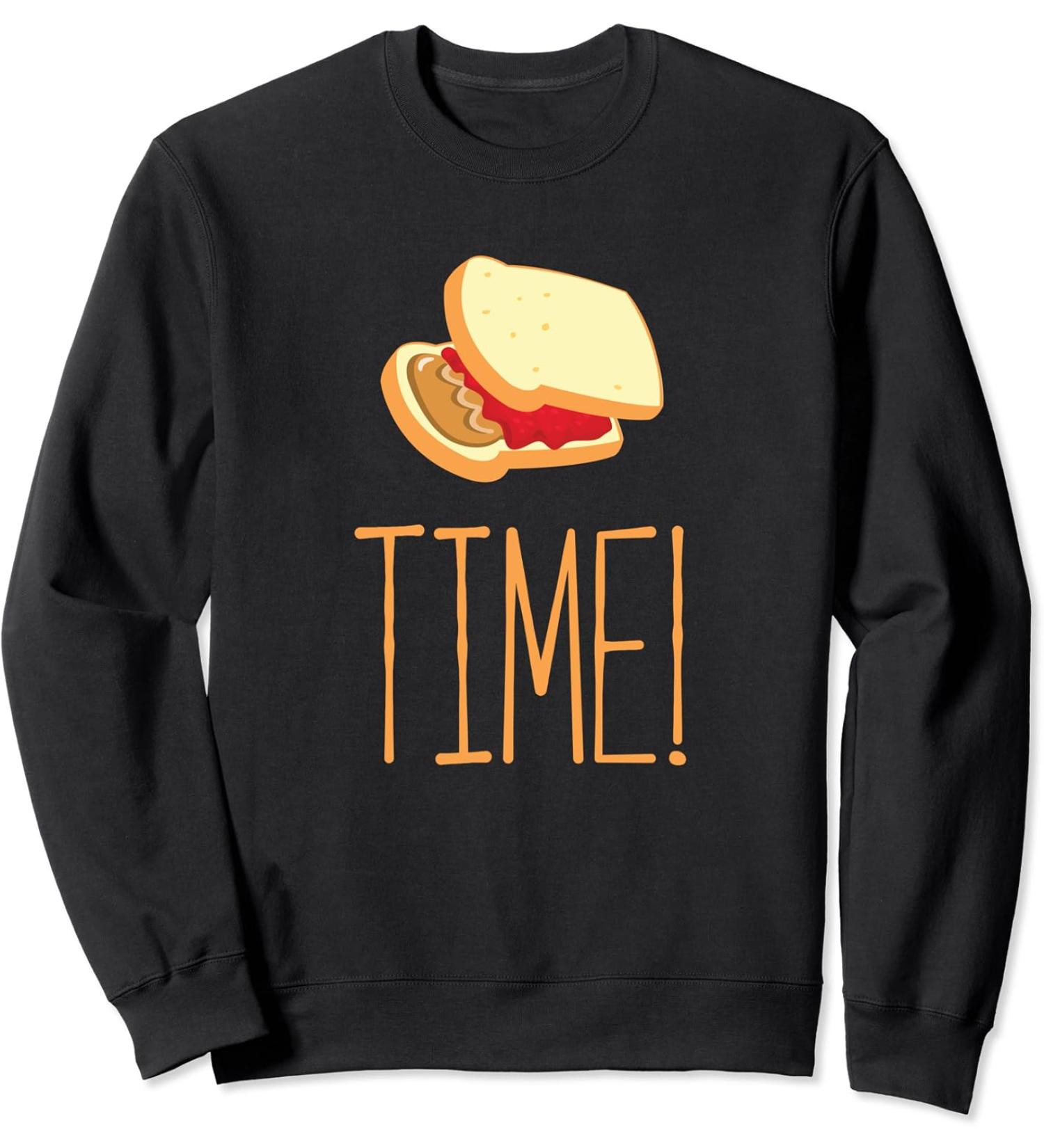 Peanut Butter Jelly Time Sweatshirt