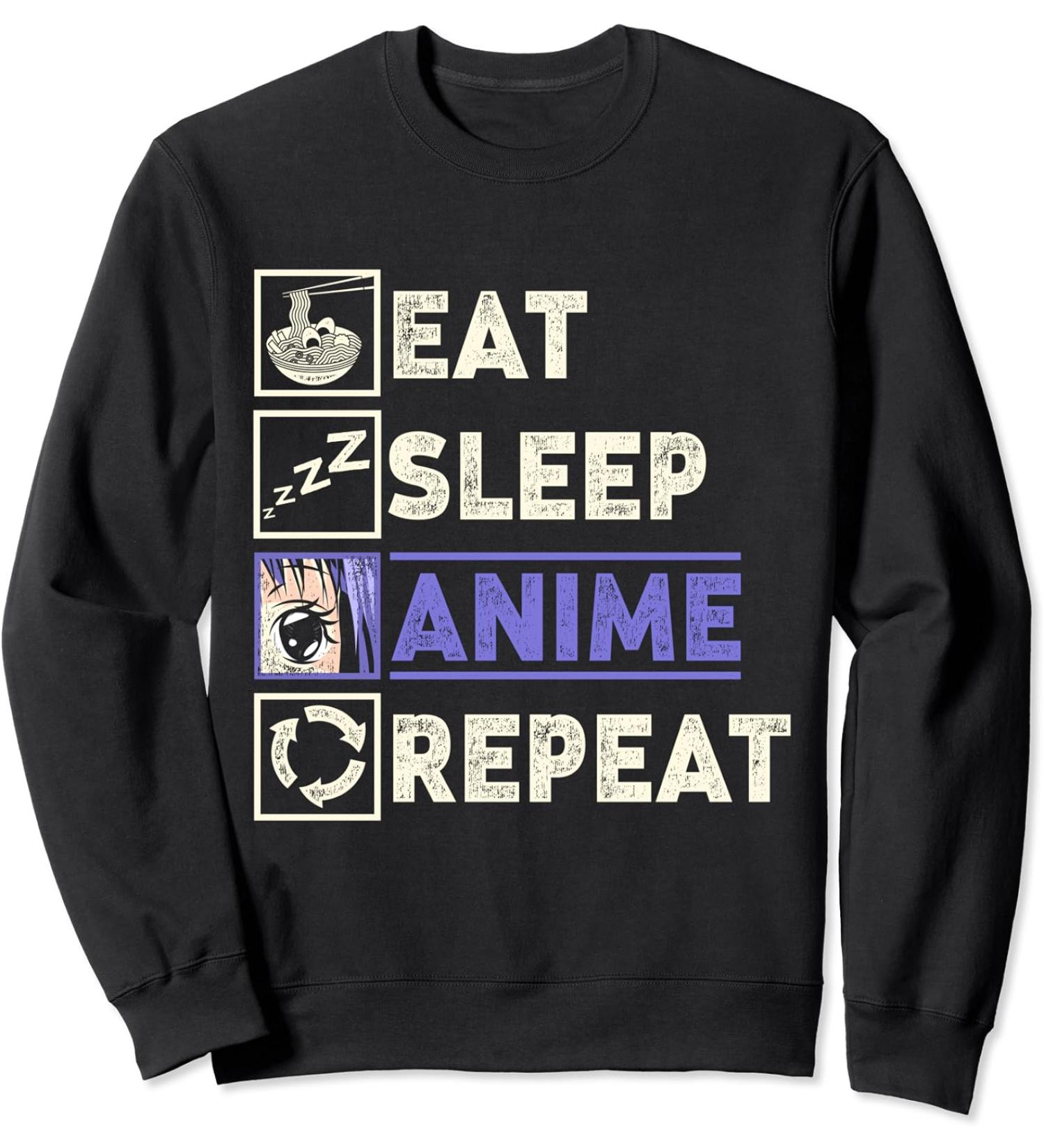 Kawaii Ramen Noodles Foodie Japanese Manga Otaku Anime Sweatshirt