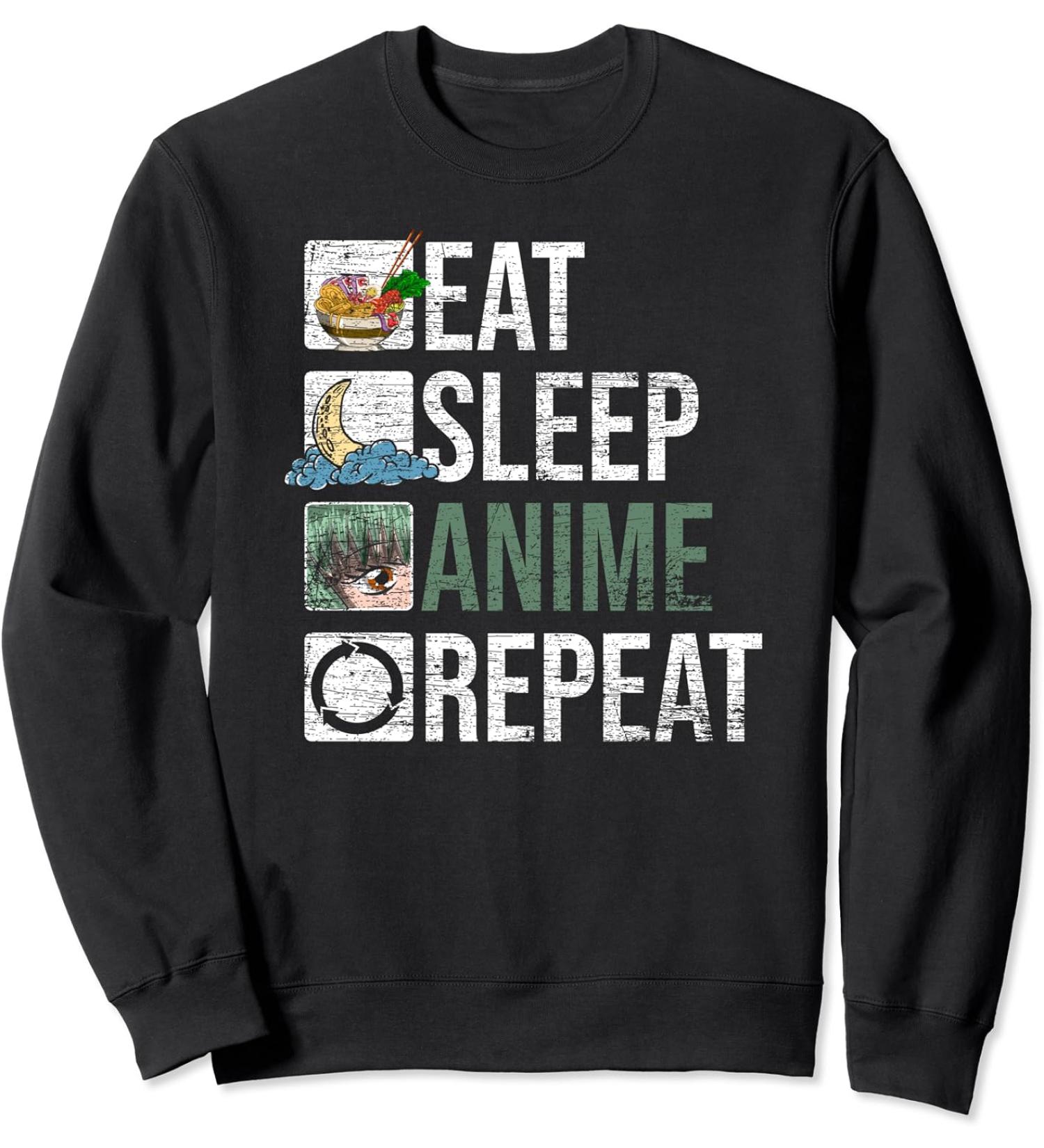 Ramen Noodles Kawaii Japanese Cuisine Manga Otaku Anime Sweatshirt
