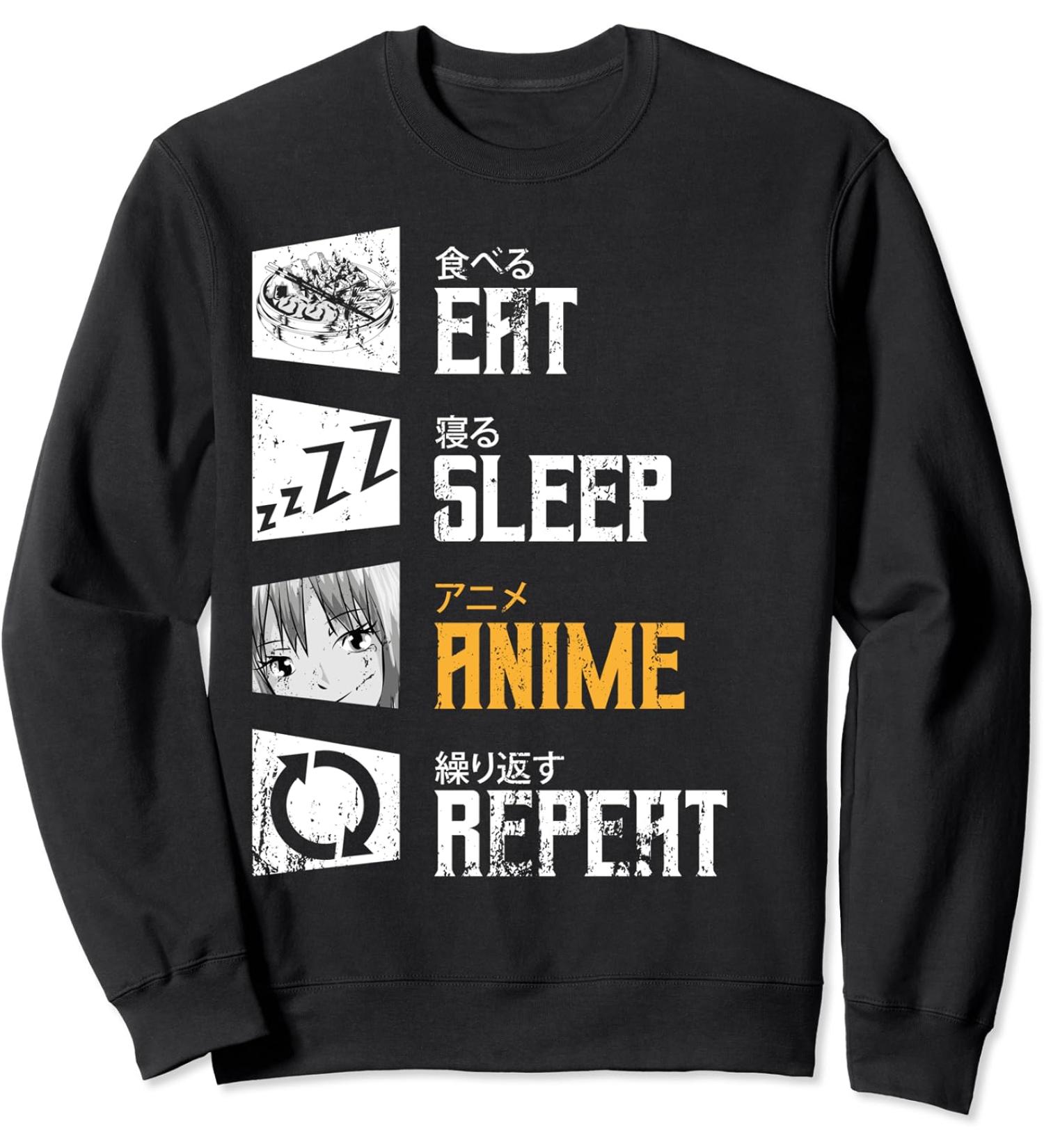 Otaku Kawaii Japanese Ramen Noodles Manga Foodie Anime Sweatshirt
