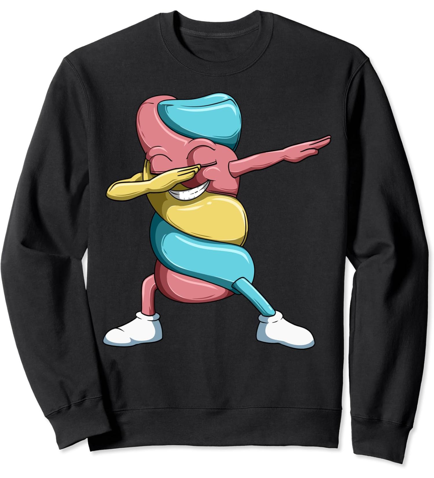 Dabbing Marshmallow Dab Marshmallow Dabbing Sweatshirt