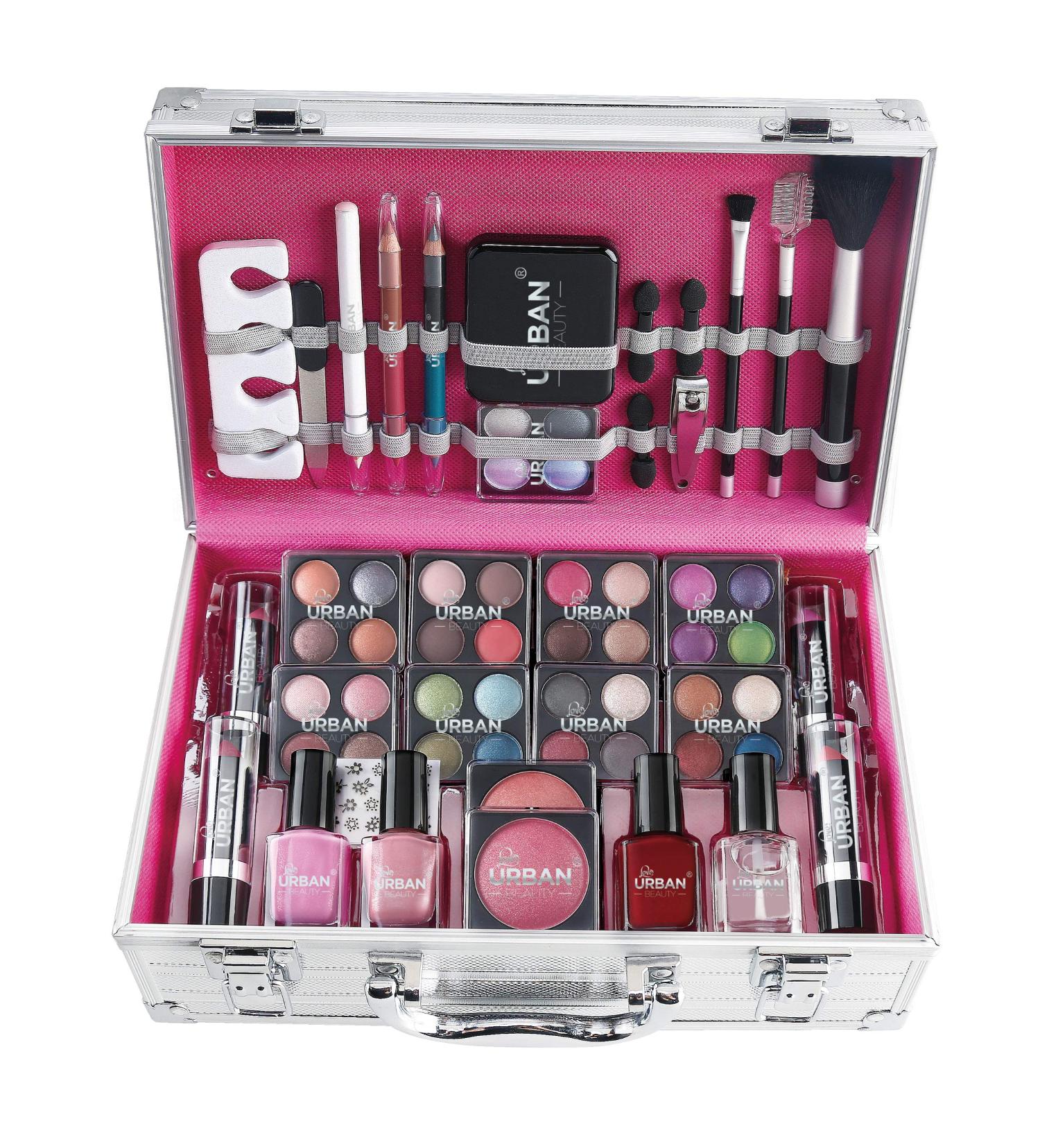 Love Urban Beauty 64 Piece Complete Makeup Vanity Set - Non-Vegan - Buy Online on GoSupps.com