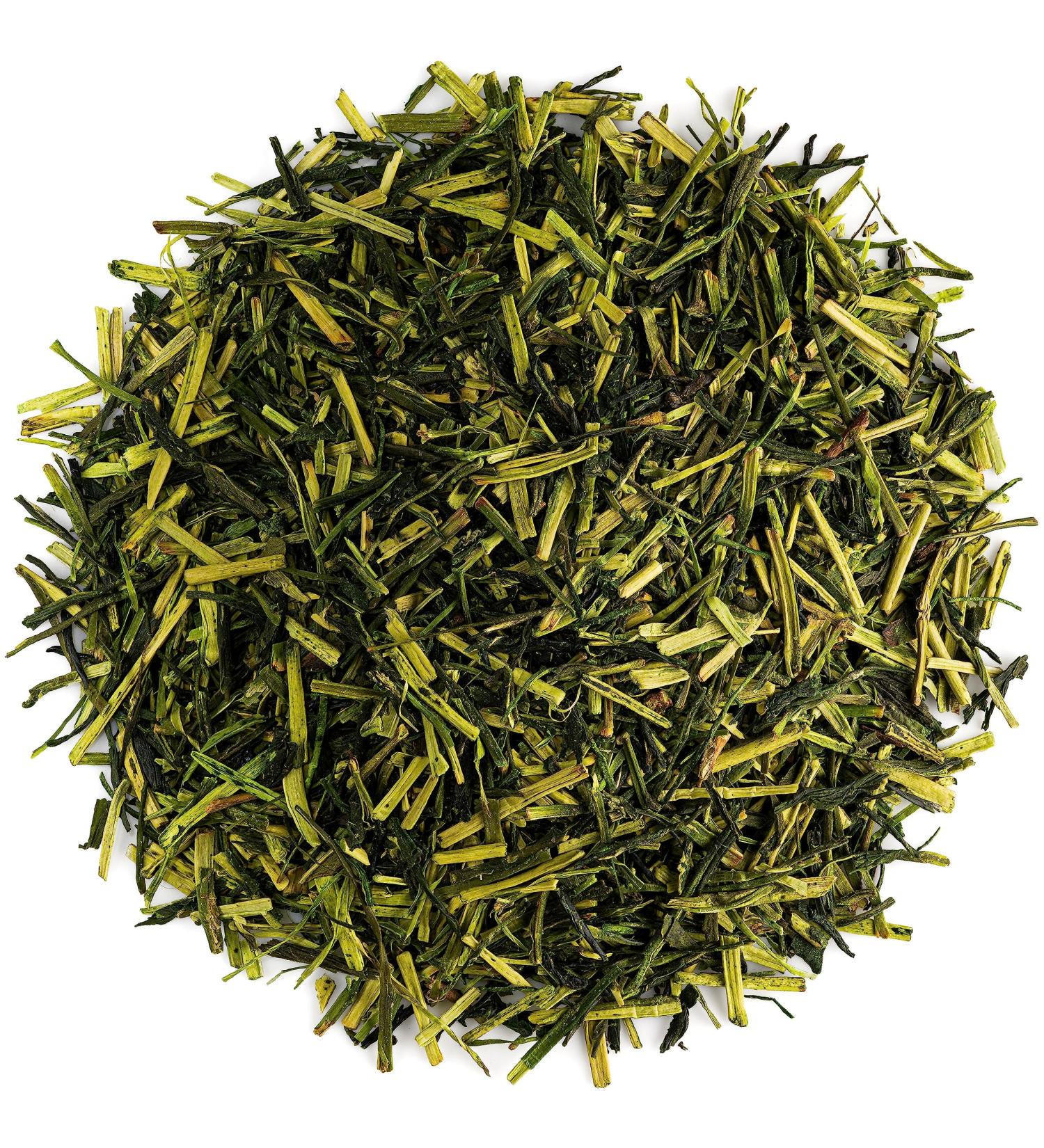 Kukicha Japanese Green Tea - Karigane Twig Tea From Japan - Carefully Blended With Sencha - Grade Karigane - 100g 100 g - Buy Online on GoSupps.com
