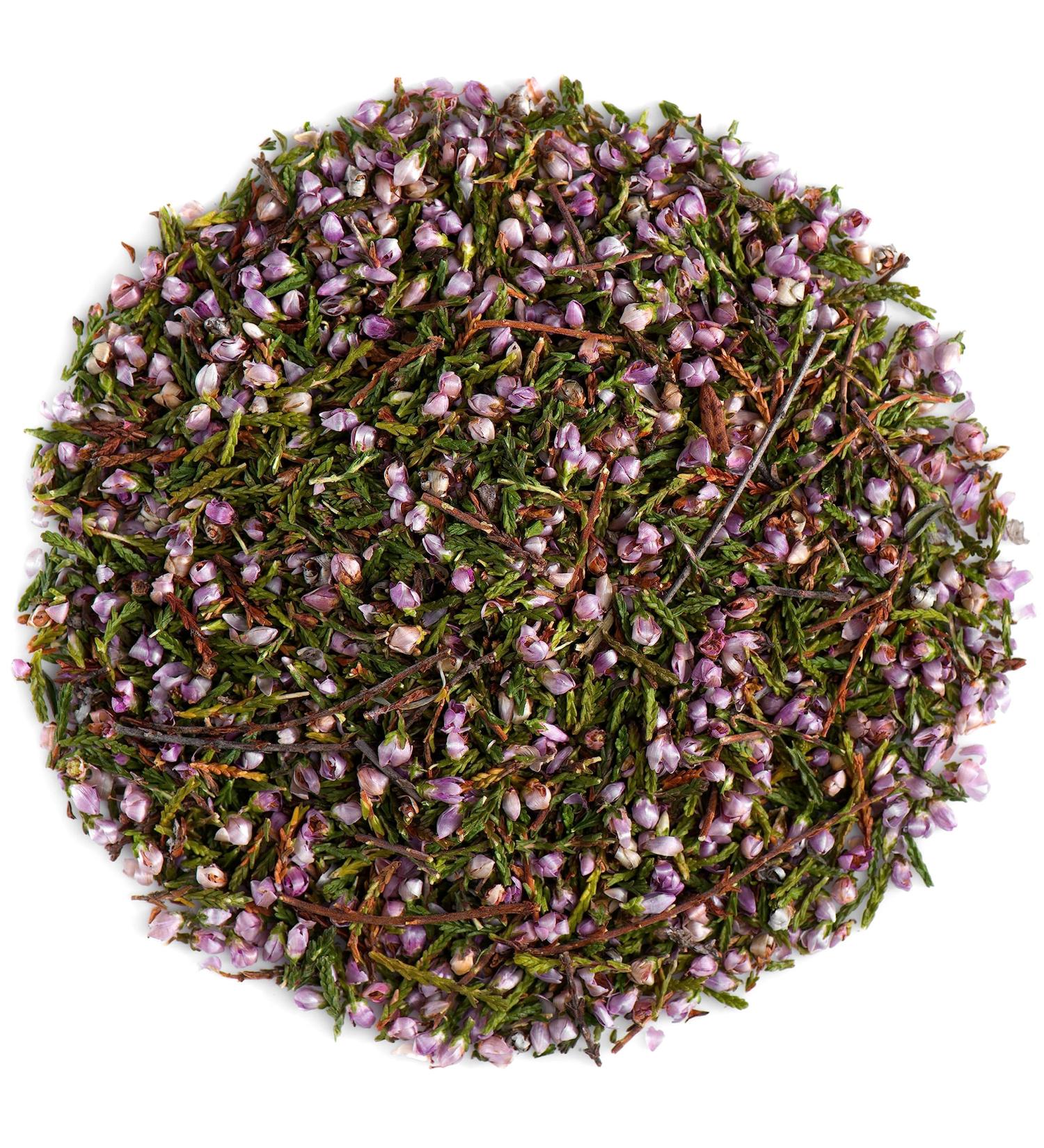 Heather Flowers and Leaves - Heather Flowers Tea Heather Flowers and Leaf Tea Heather Flower Heather Leaves Heatherflower Leaf 100g - Buy Online on GoSupps.com