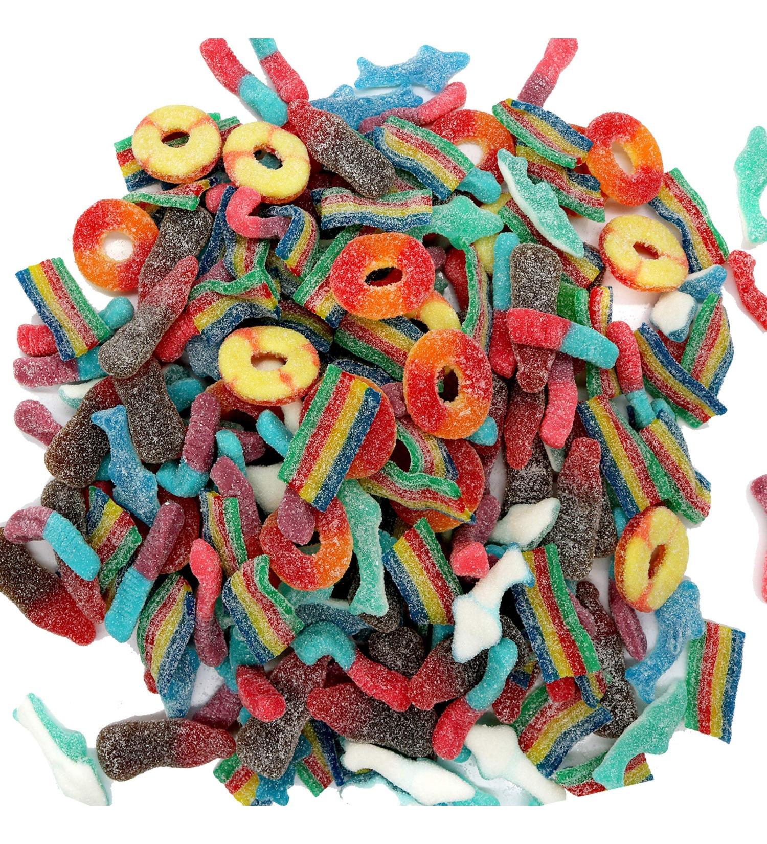 Smarty Stop Assorted sour Mix Gummy candies (2 Pound (Pack of 1)) - Buy Online on GoSupps.com