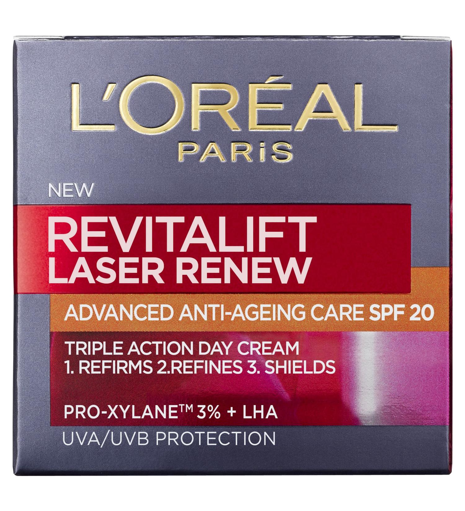  L'Oreal Paris L'Oreal Paris Revitalift Laser Renew Anti-Aging Cream SPF20 50ml - Buy Online on GoSupps.com