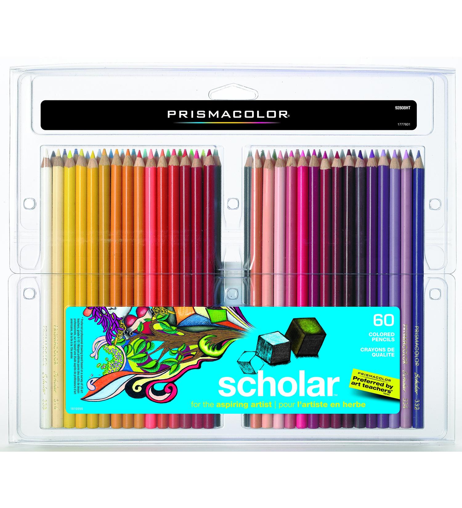 Prismacolor Scholar Colored Pencils - 60 Pack - Buy Online on GoSupps.com