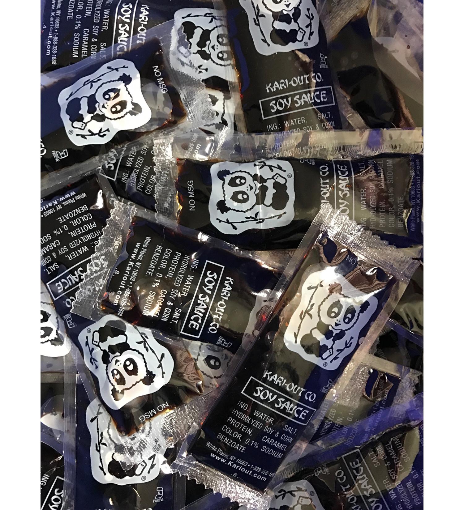 Panda Soy Sauce Packets, 100 Count 100 Count (Pack of 1)