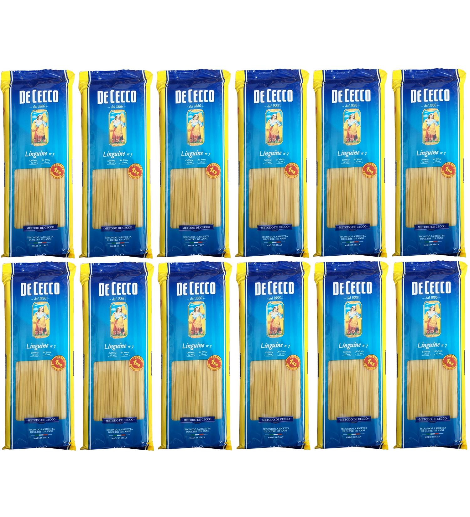 De Cecco Czech linguine No. 7 (12 x 1 kg)