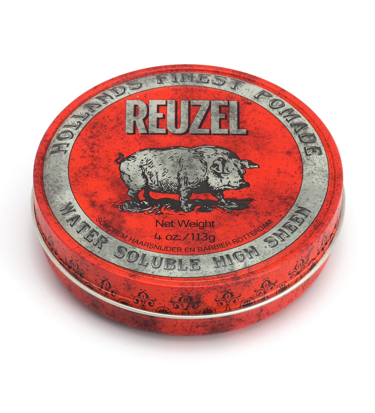 REUZEL INC Red Pomade 4oz - High Shine, Strong Hold | Single Pack - Buy Online on GoSupps.com